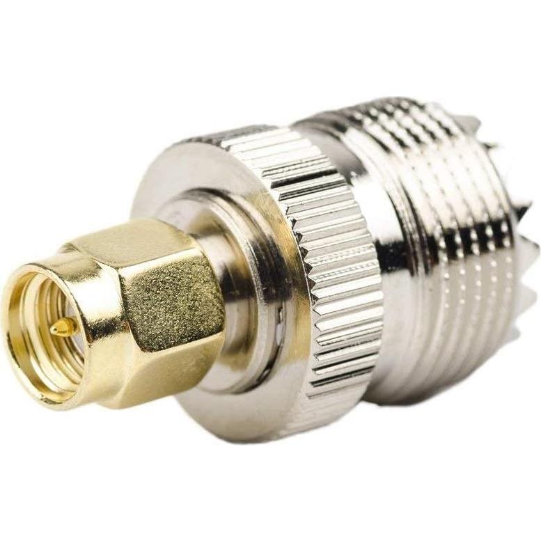 Adaptador UHF hembra a SMA macho TengKo - 2 paquetes