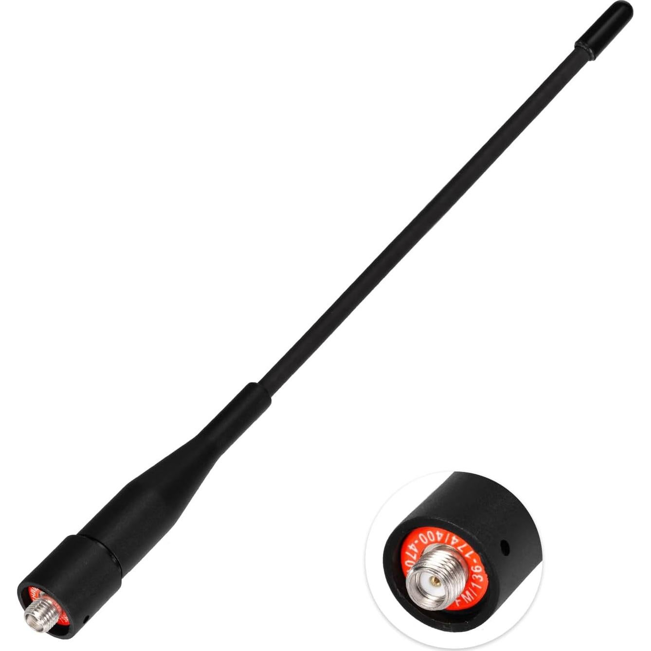 Antena de Radio de Dos Vías Eightwood 15cm SMA Femenina 2-Pack