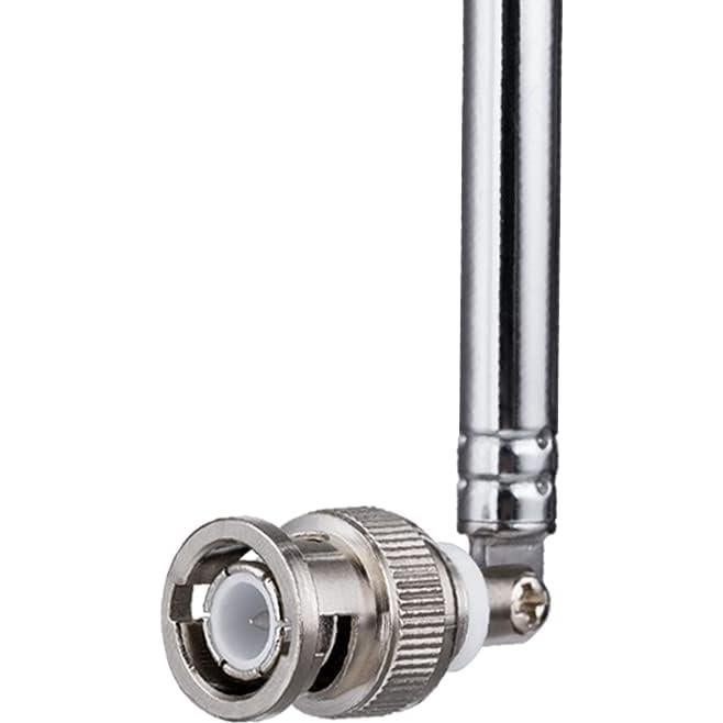 Conector BNC Macho Antena Telescópica 7 Secciones 68.5cm