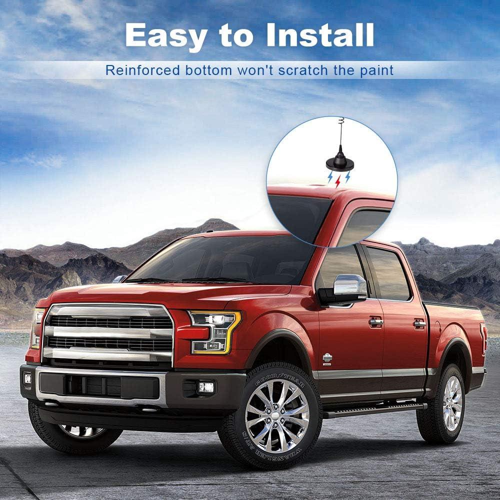 Antena de Radioaficionado Bingfu BNC Magnética 45cm 3m RG58