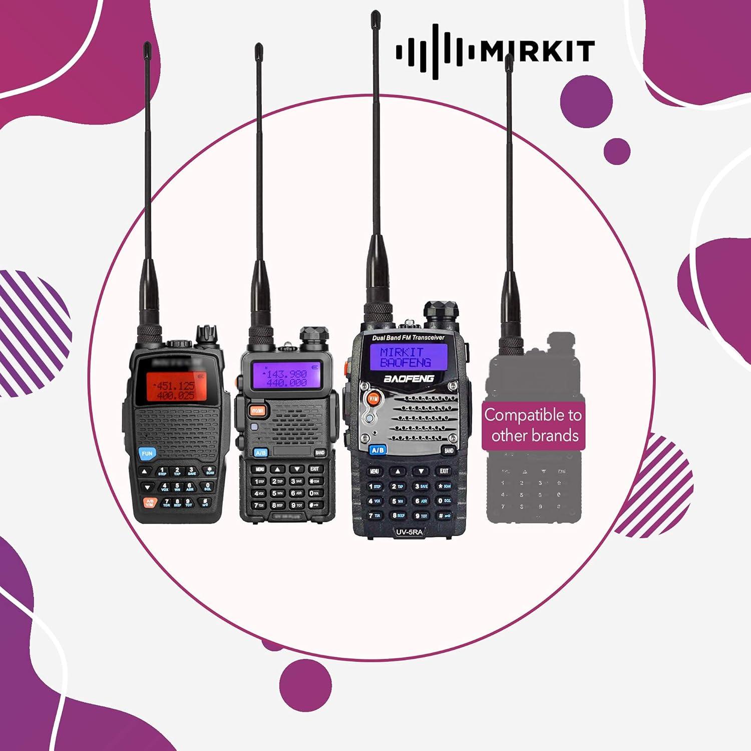 Antena SMA Femenina Mirkit MP-701 21 cm VHF/UHF 50W