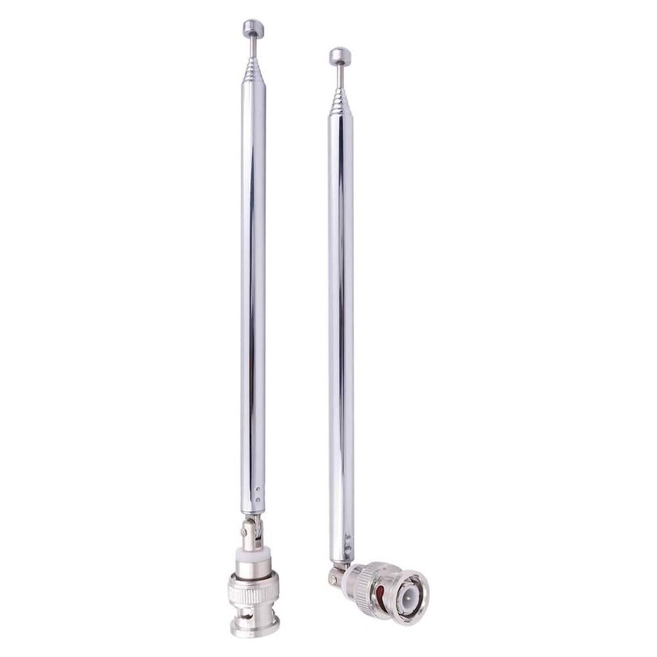 Antena BNC Telescópica Fancasee 2 Paquetes 74.93 cm