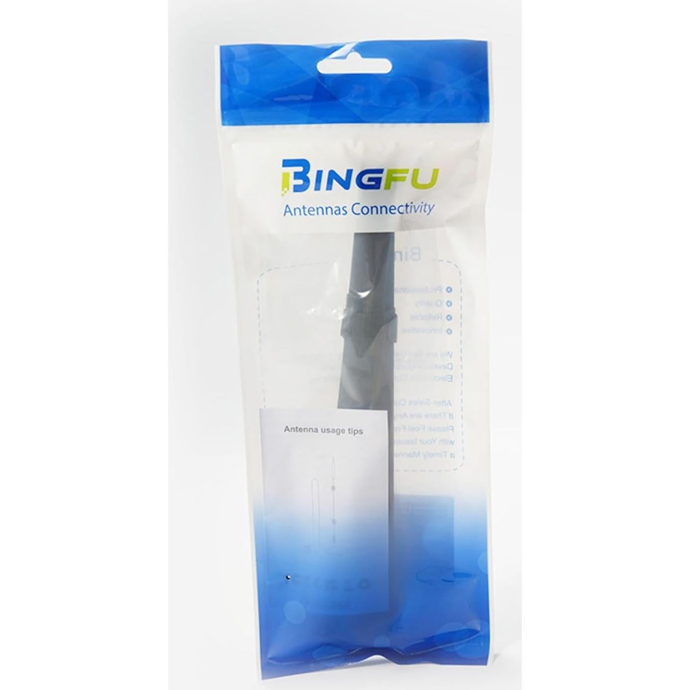Antena de Radio Ham Plegable Bingfu VHF UHF 136-520MHz 47cm