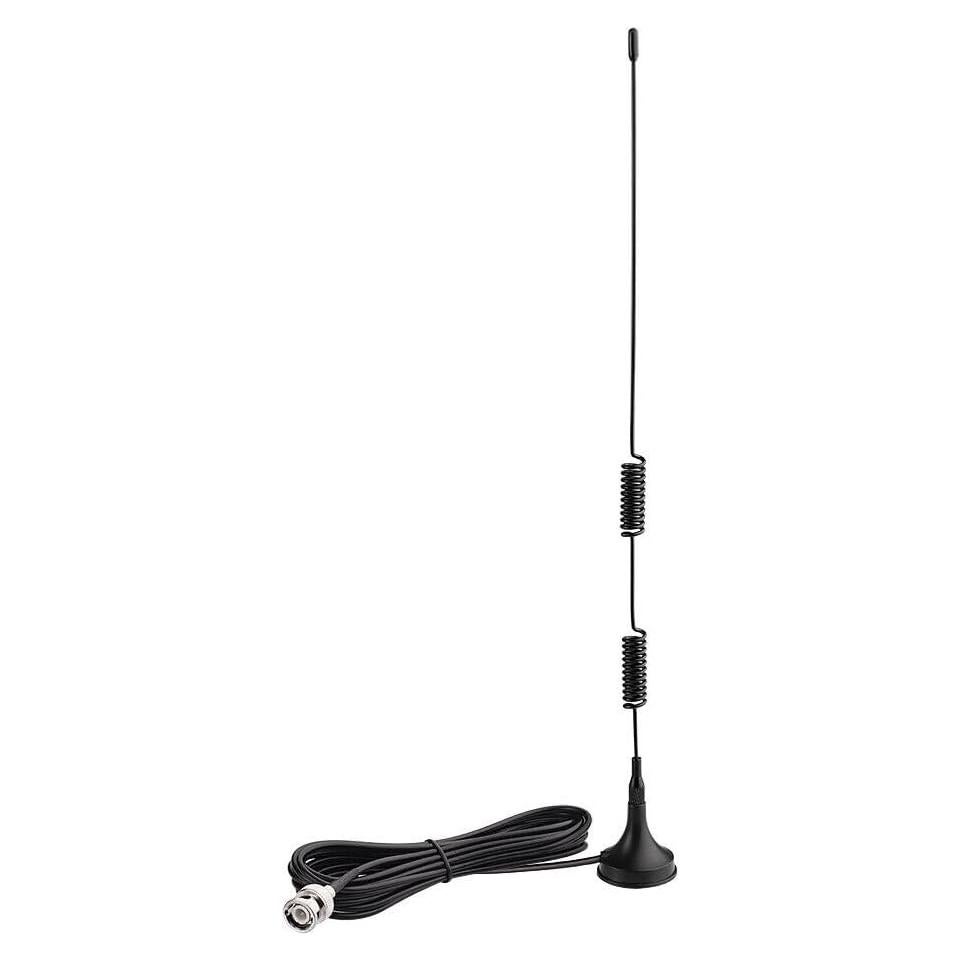 Antena de escáner VHF UHF TREADALT-TEC BNC 7dBi 3m