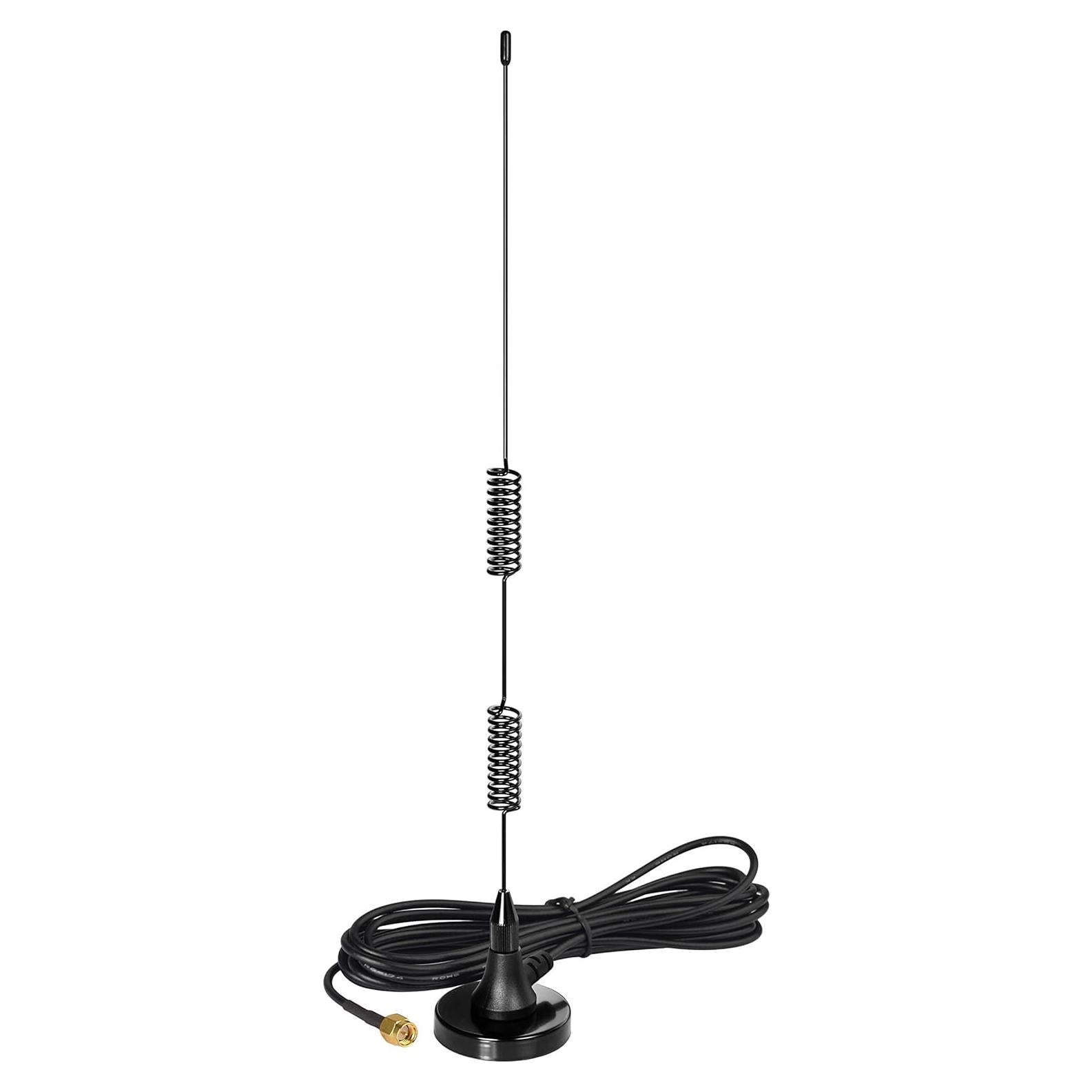 Antena de Banda Dual VHF UHF Bingfu SMA Macho 3m