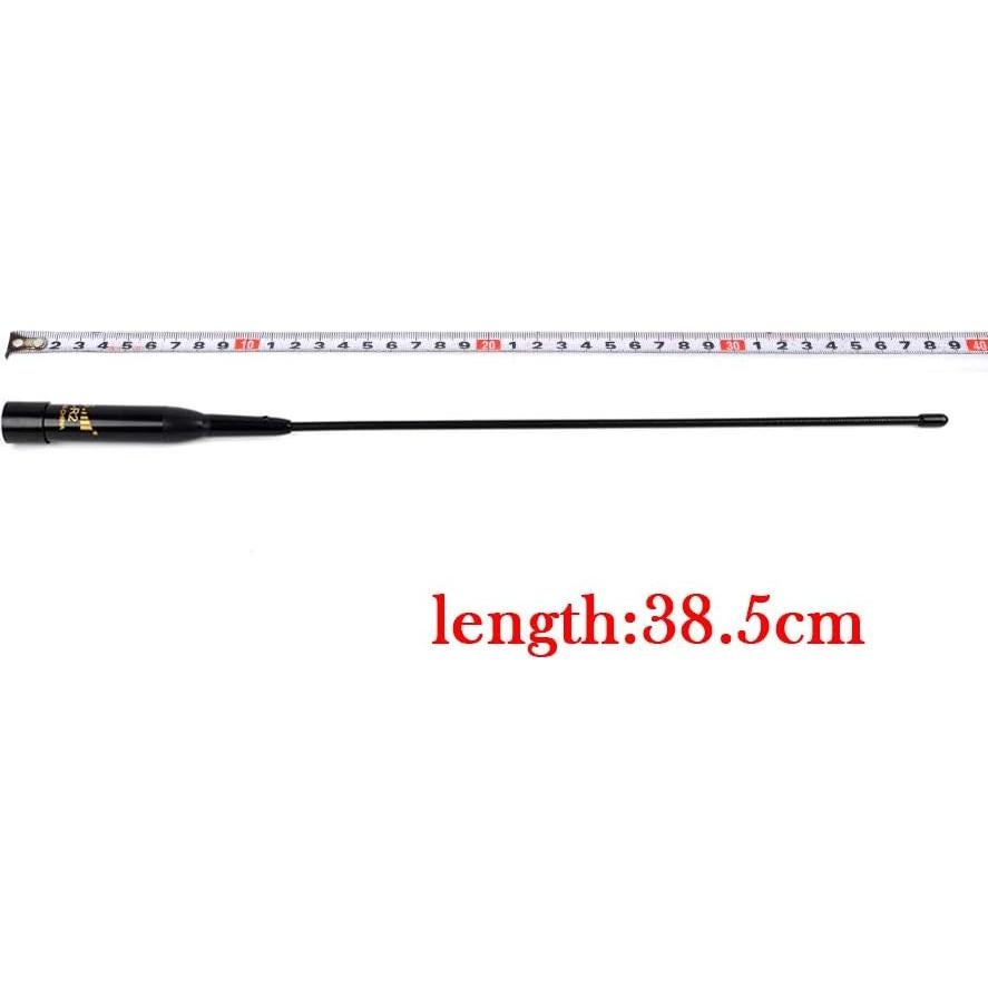 Antena de radio móvil HYS UHF/VHF 144/430MHz 30.48cm