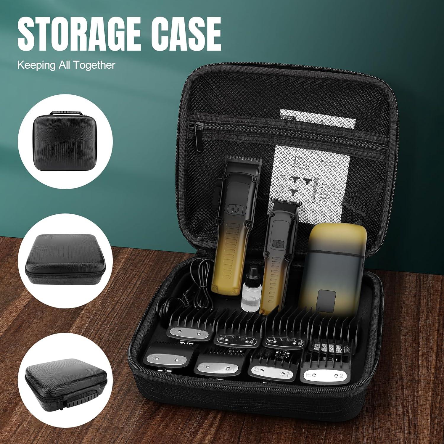 Juego de Cortapelos Zesuti 3 en 1 Inalámbrico Amarillo