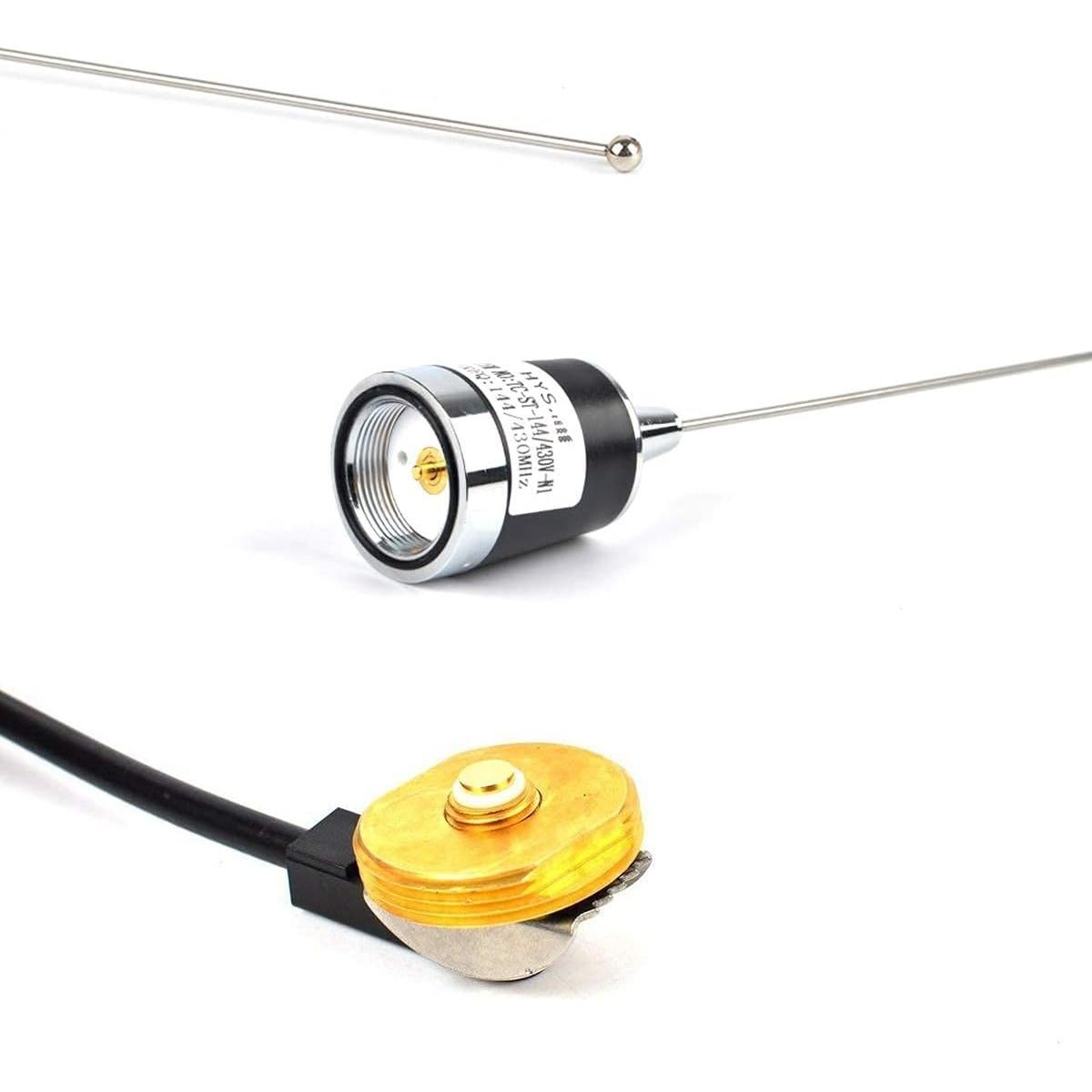 Antena Doble Banda HYS NMO 144/430MHz con Cable RG58 4m