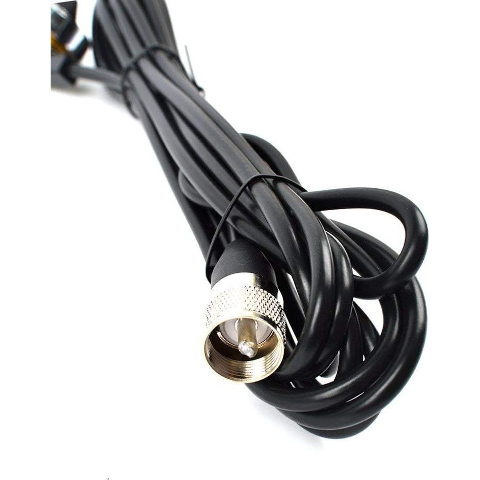 Antena Doble Banda HYS NMO 144/430MHz con Cable RG58 4m