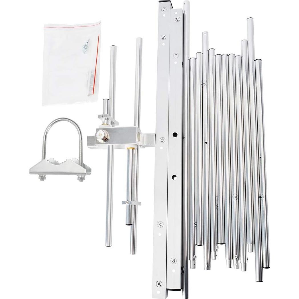 Antena Yagi VHF/UHF HYS TC-YG08UV 9.5/11.5dBi 100W 144/430MHz