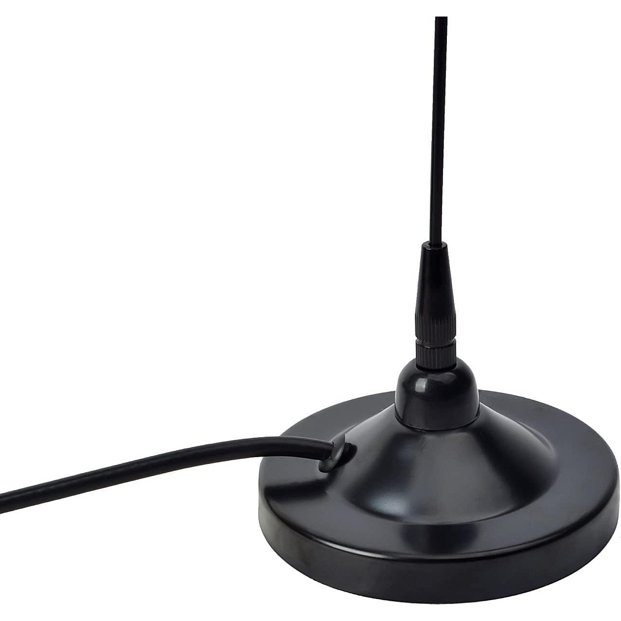 Antena Móvil Doble Banda UAYESOK 2m/70cm VHF/UHF con Base Magnética