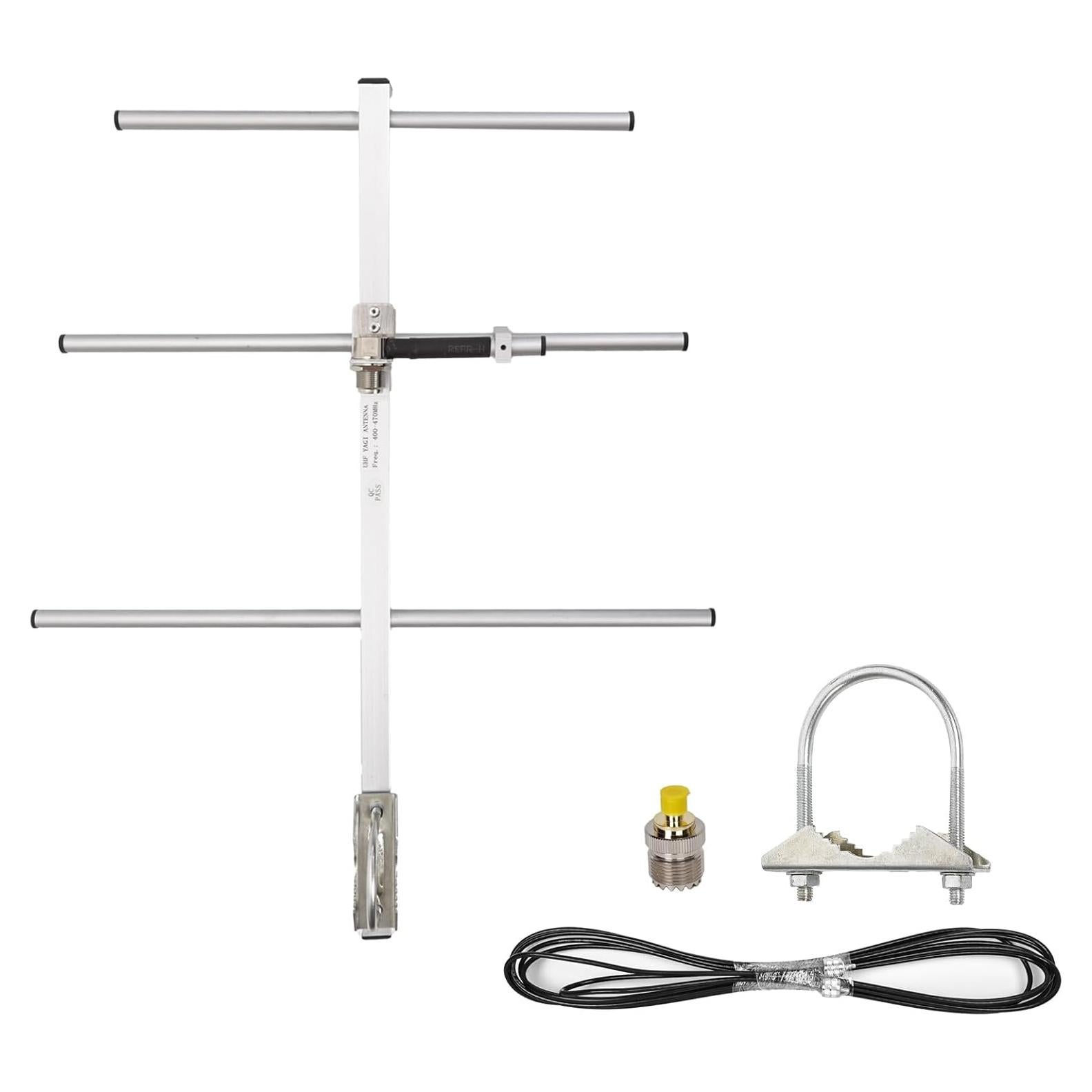 Antena Yagi GMRS 7dBi UHF 400-470MHz GTOMNI para Radio