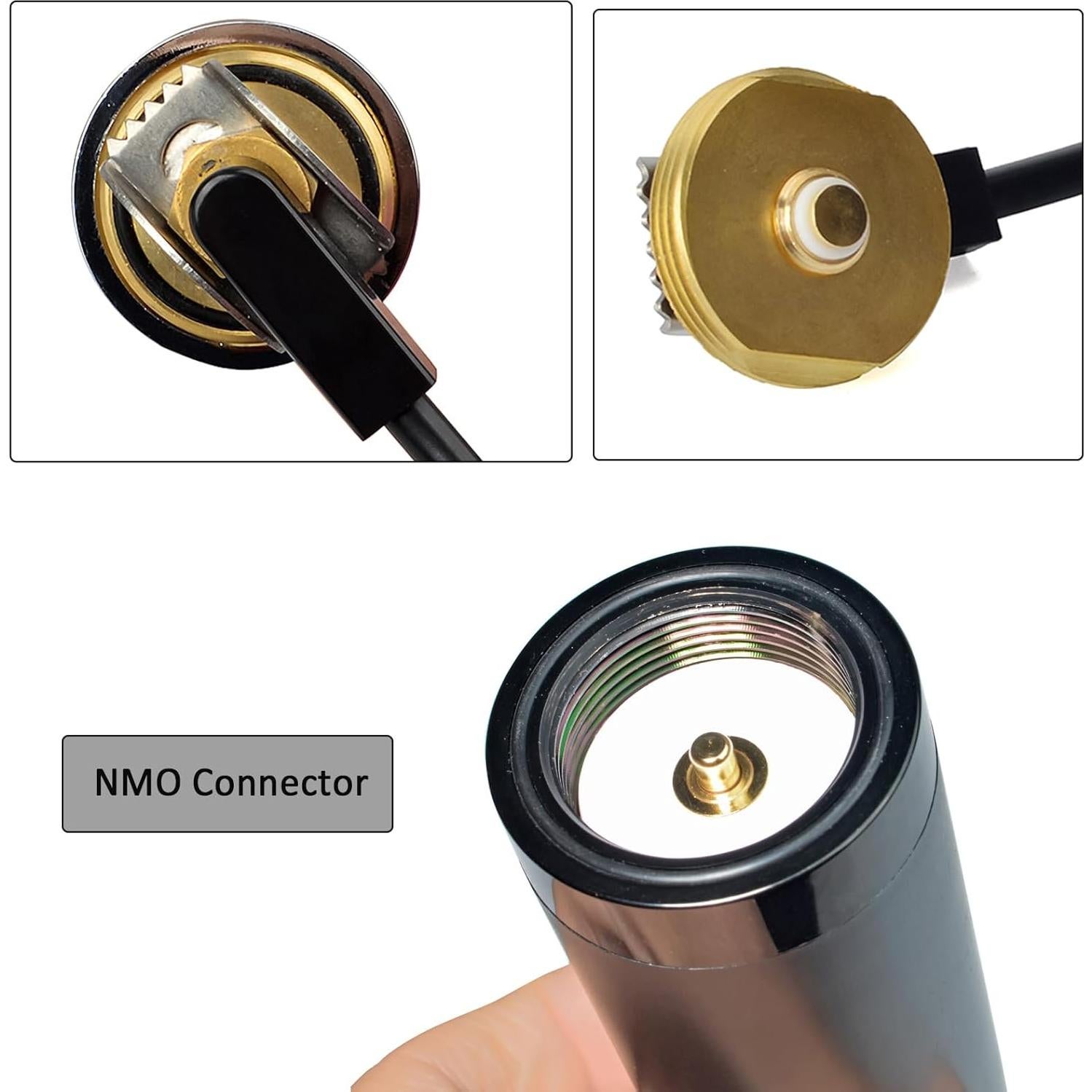 Antena GMRS HYS NMO 460-470MHz para Radioaficionados