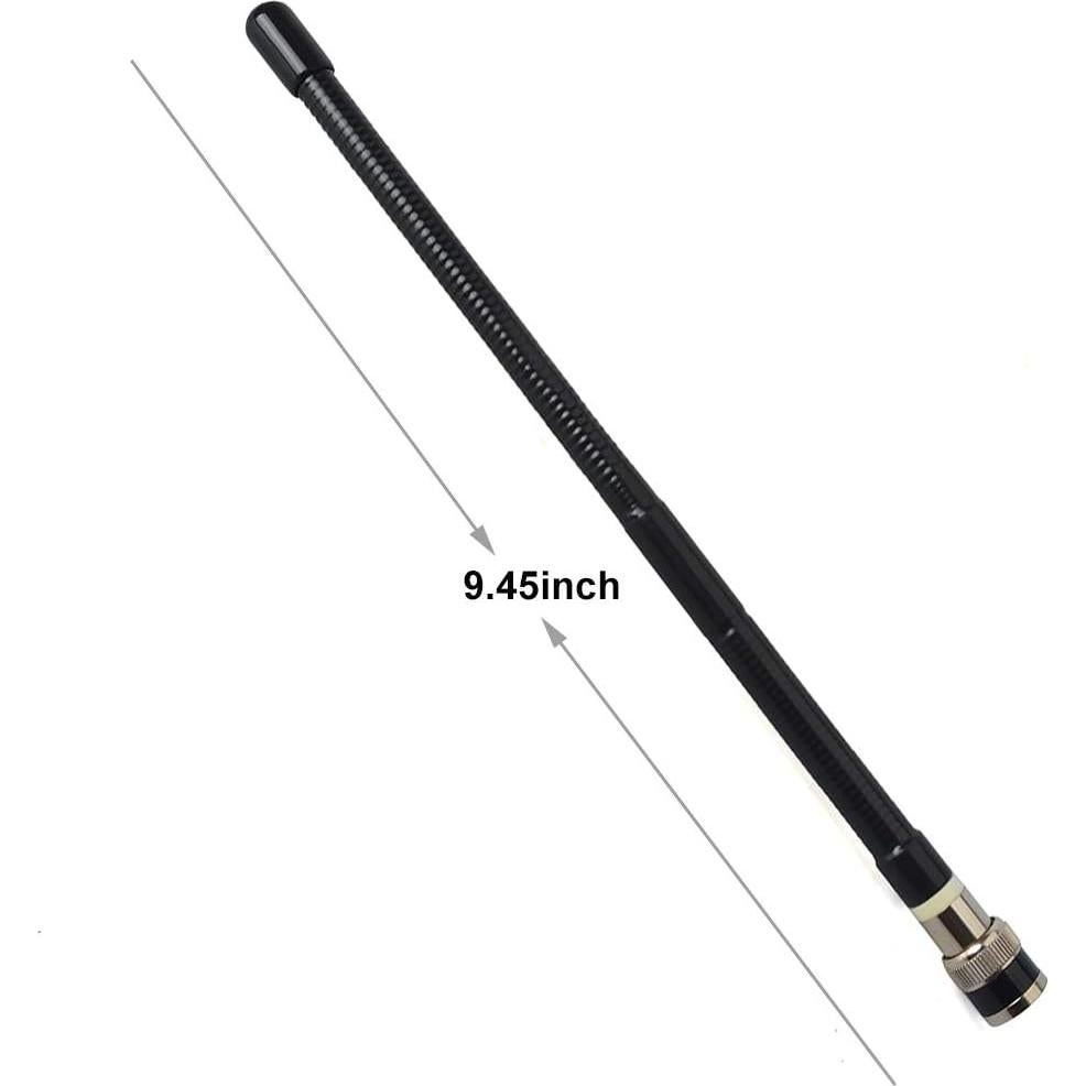 Antena BNC 27MHz HYS para Radio Portátil 24cm (Pack 2)