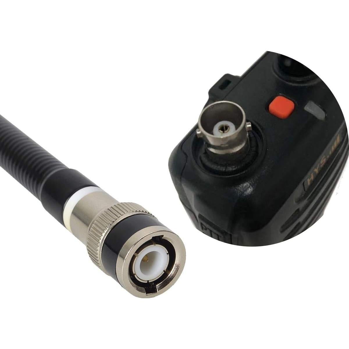 Antena BNC 27MHz HYS para Radio Portátil 24cm (Pack 2)