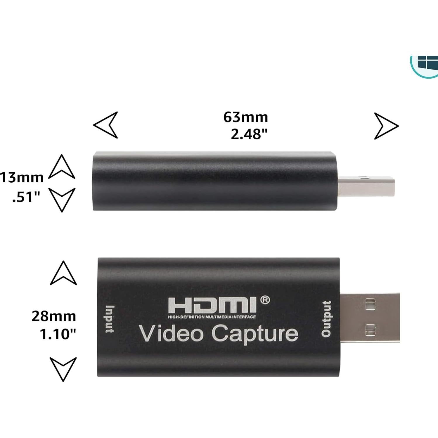 Tarjeta de Captura de Video 4K HDMI a USB 2.0 Audio Express
