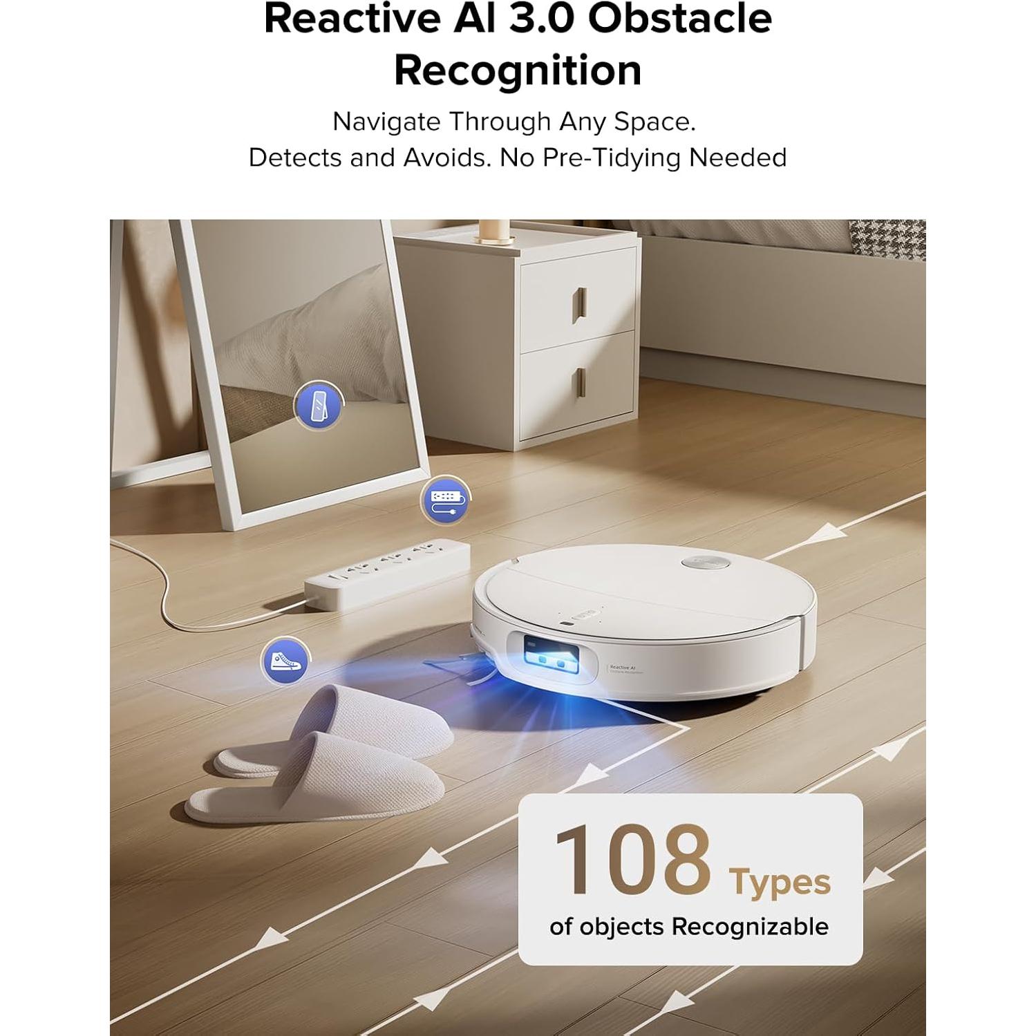 Roborock Qrevo CurvX Robot Aspiradora y Mopa 22000Pa