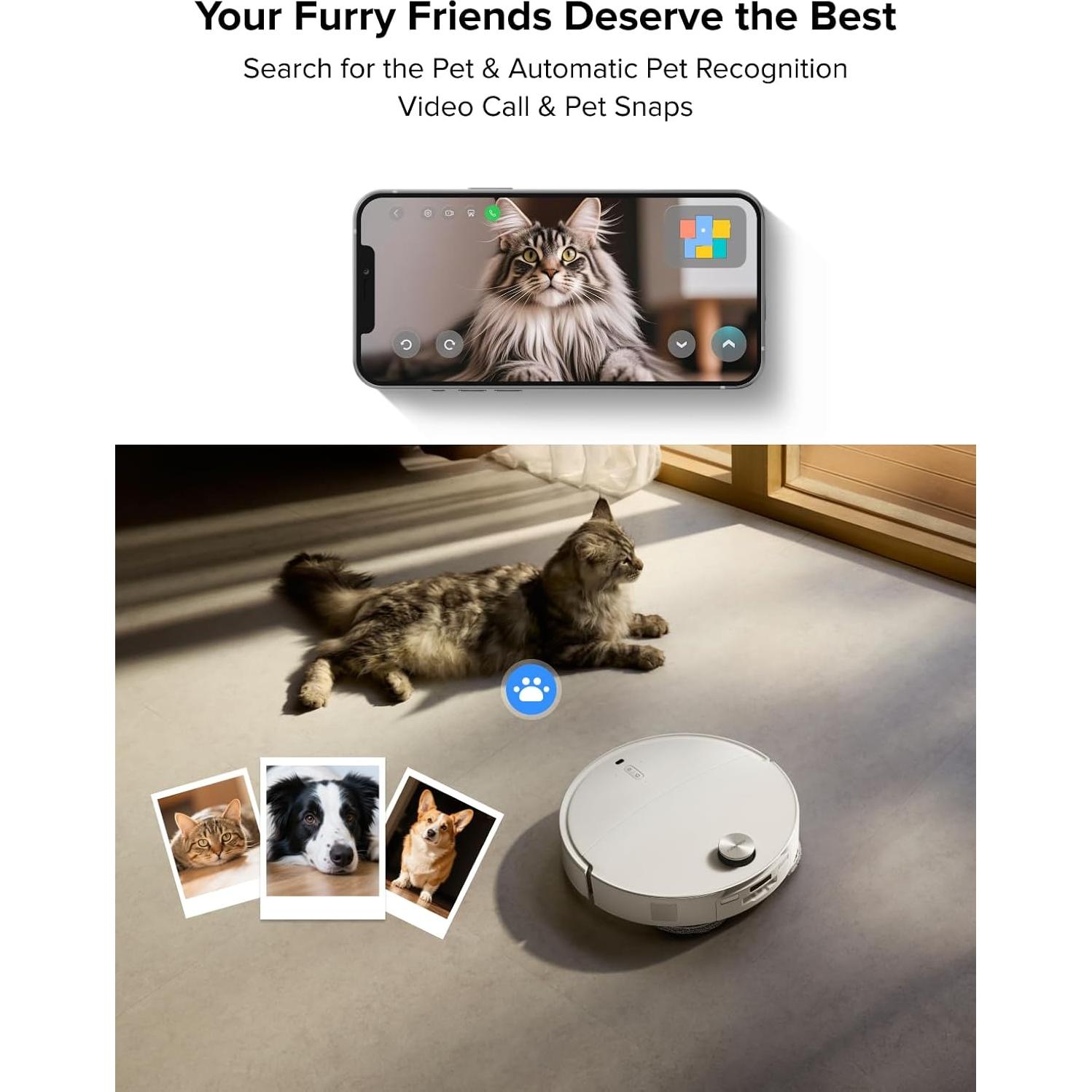 Roborock Qrevo CurvX Robot Aspiradora y Mopa 22000Pa