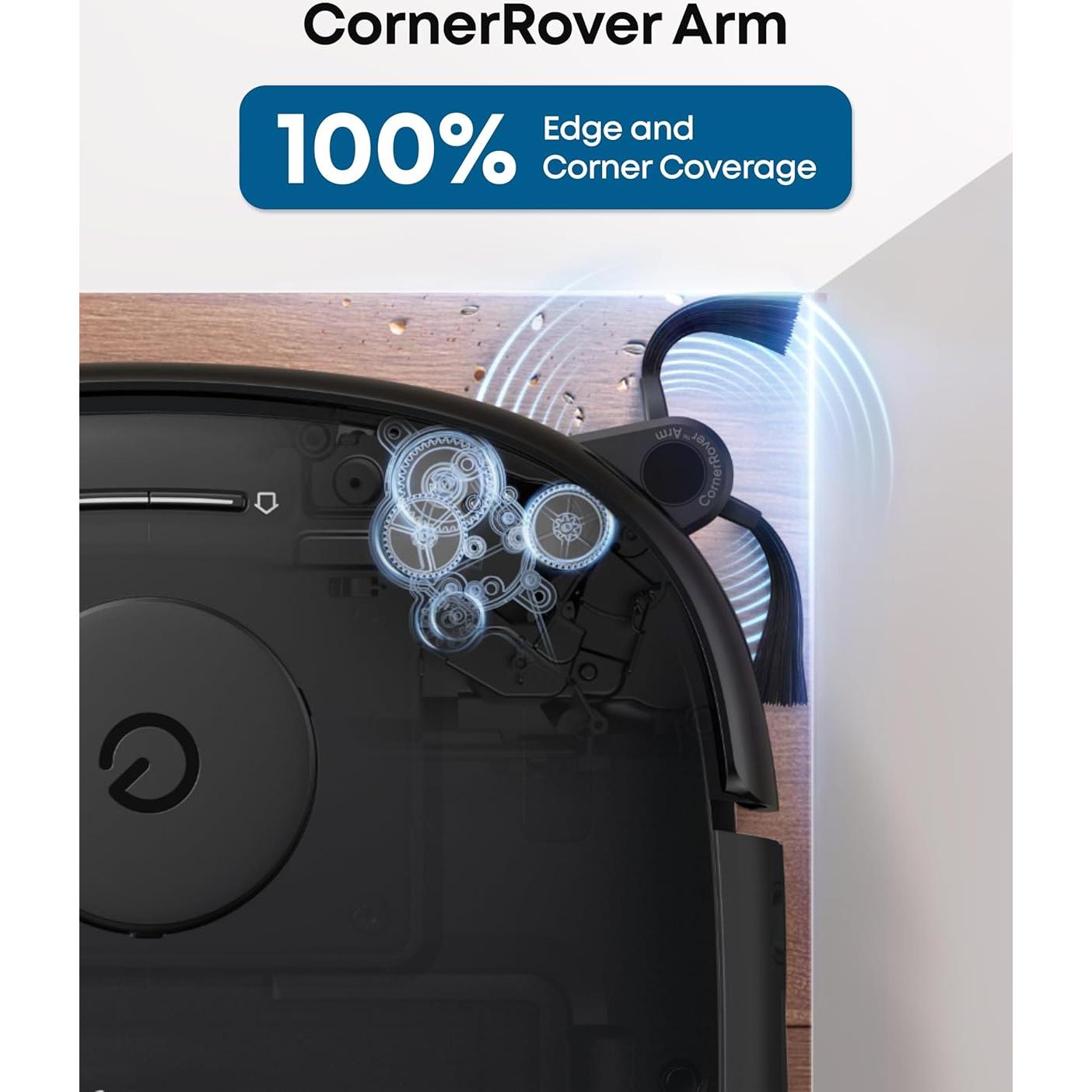 Aspiradora Robot eufy E28 HydroJet 2 en 1 con Limpiador Profundo