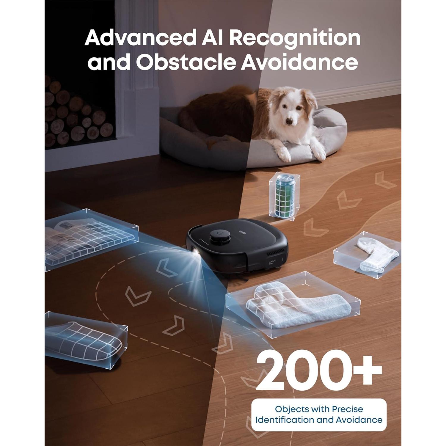 Aspiradora Robot eufy E28 HydroJet 2 en 1 con Limpiador Profundo