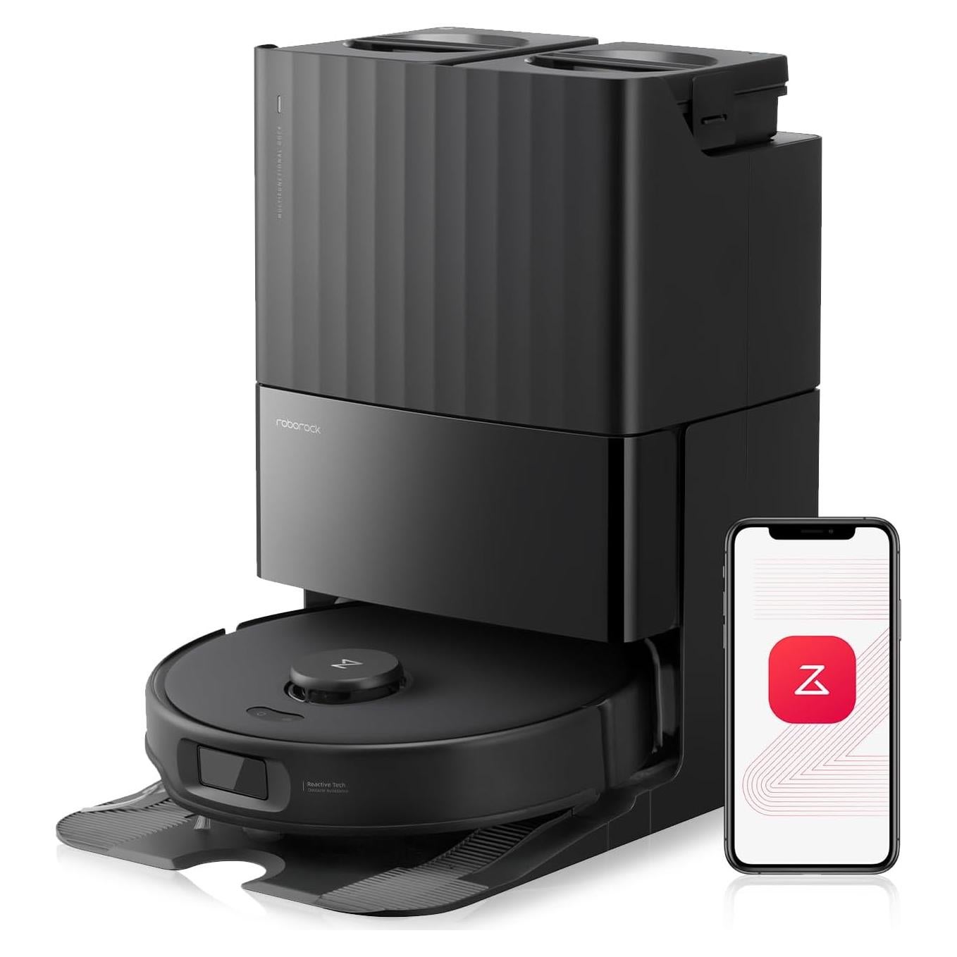 Robot Aspiradora Roborock Qrevo Edge S5A 17000Pa Negro