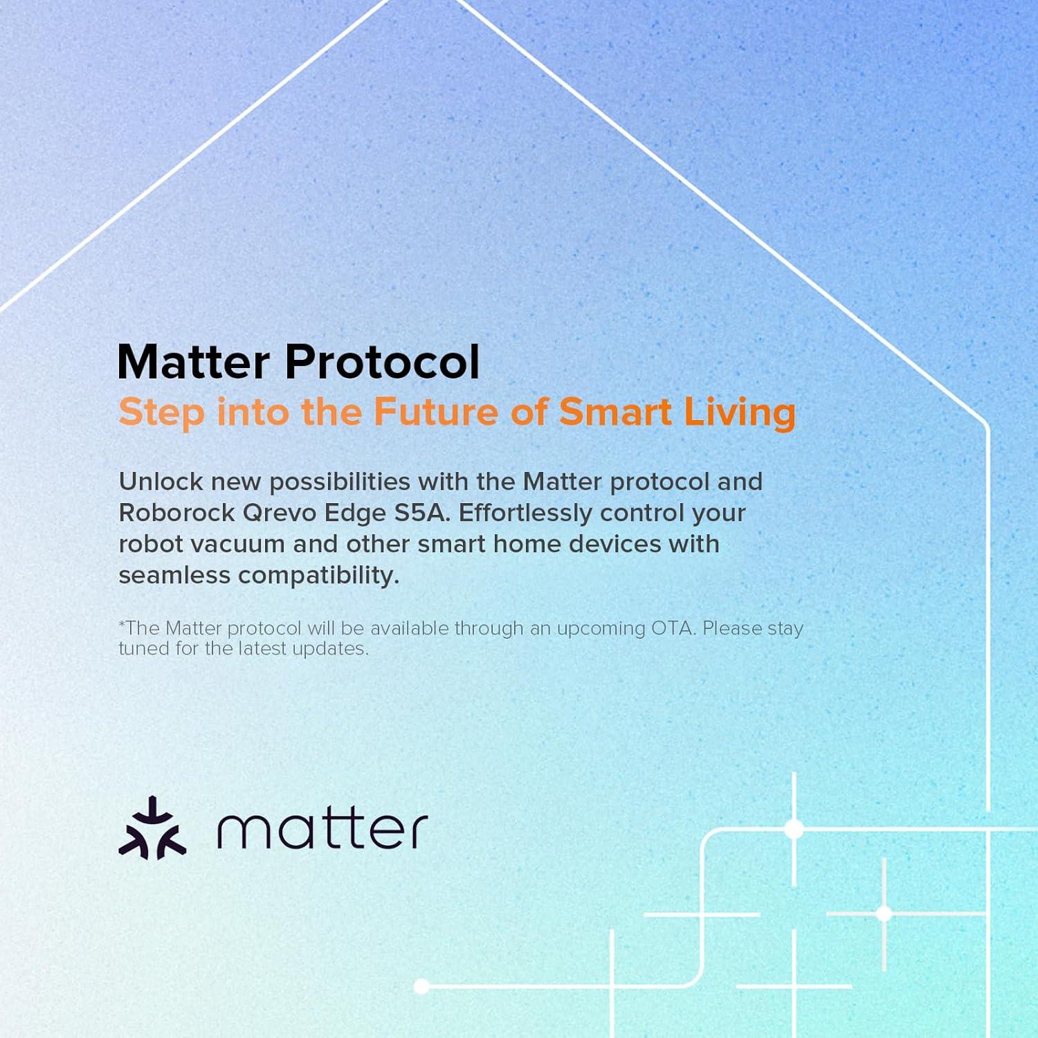 Robot Aspiradora Roborock Qrevo Edge S5A 17000Pa Negro