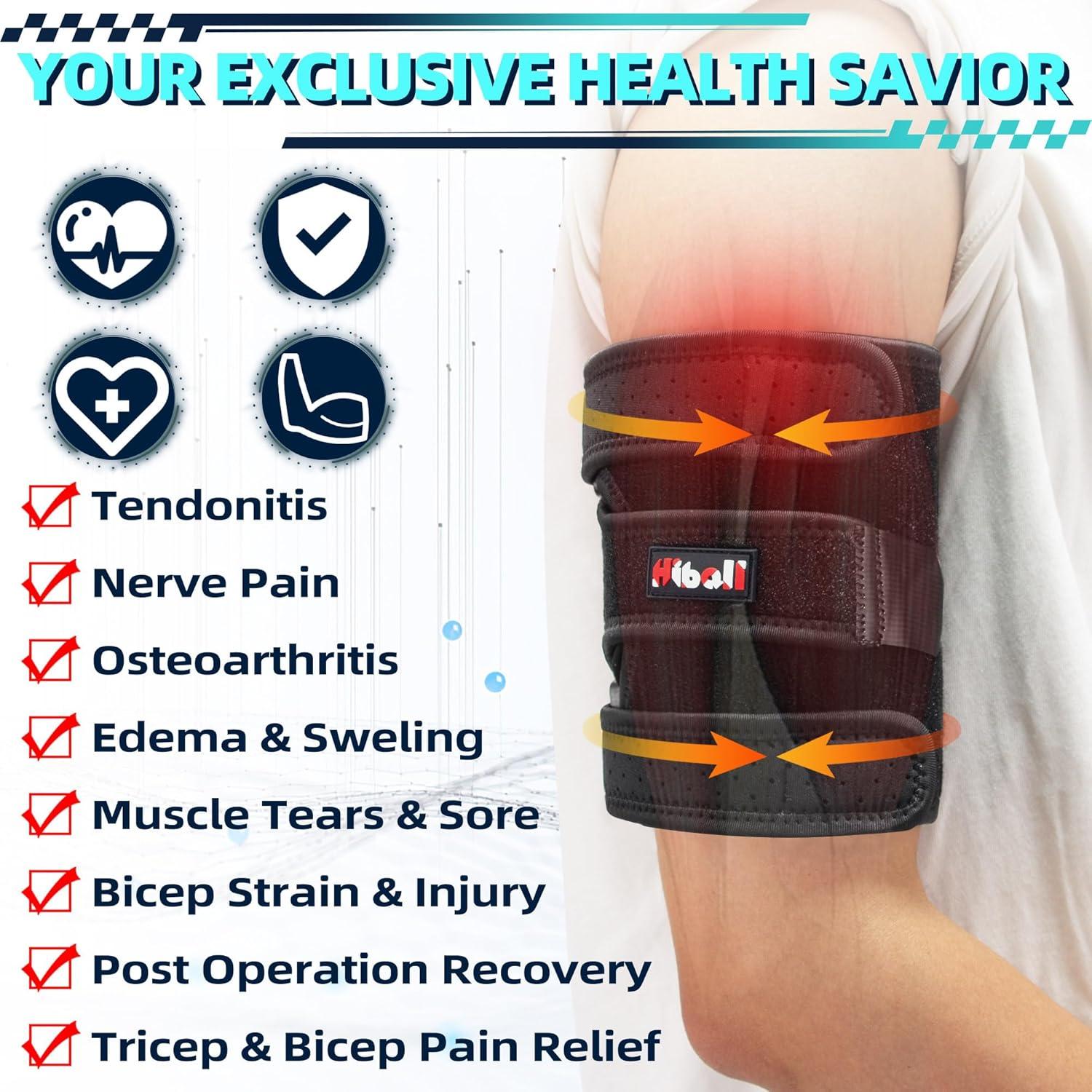 Faja de Soporte para Brazo Hiball XL - Compresión Tendinitis