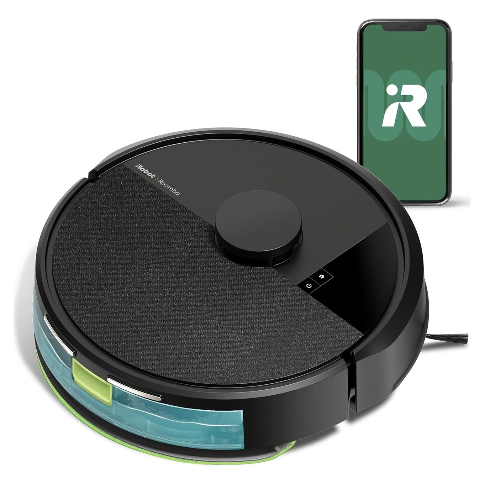 Aspiradora Robot iRobot Roomba 105 Combo - Navegación LiDAR, 4 Modos