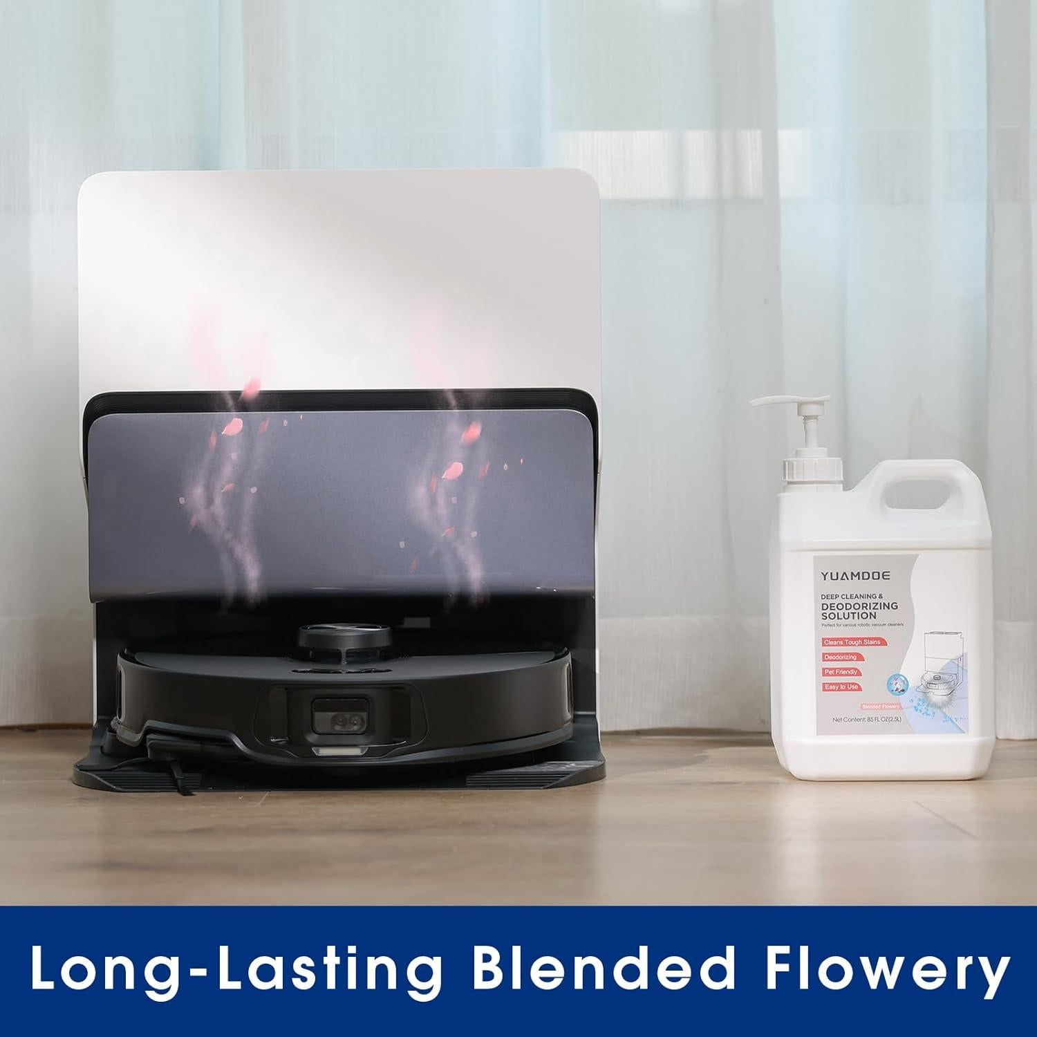 Solución de Limpieza y Desodorante Floral 2.5L para Roborock