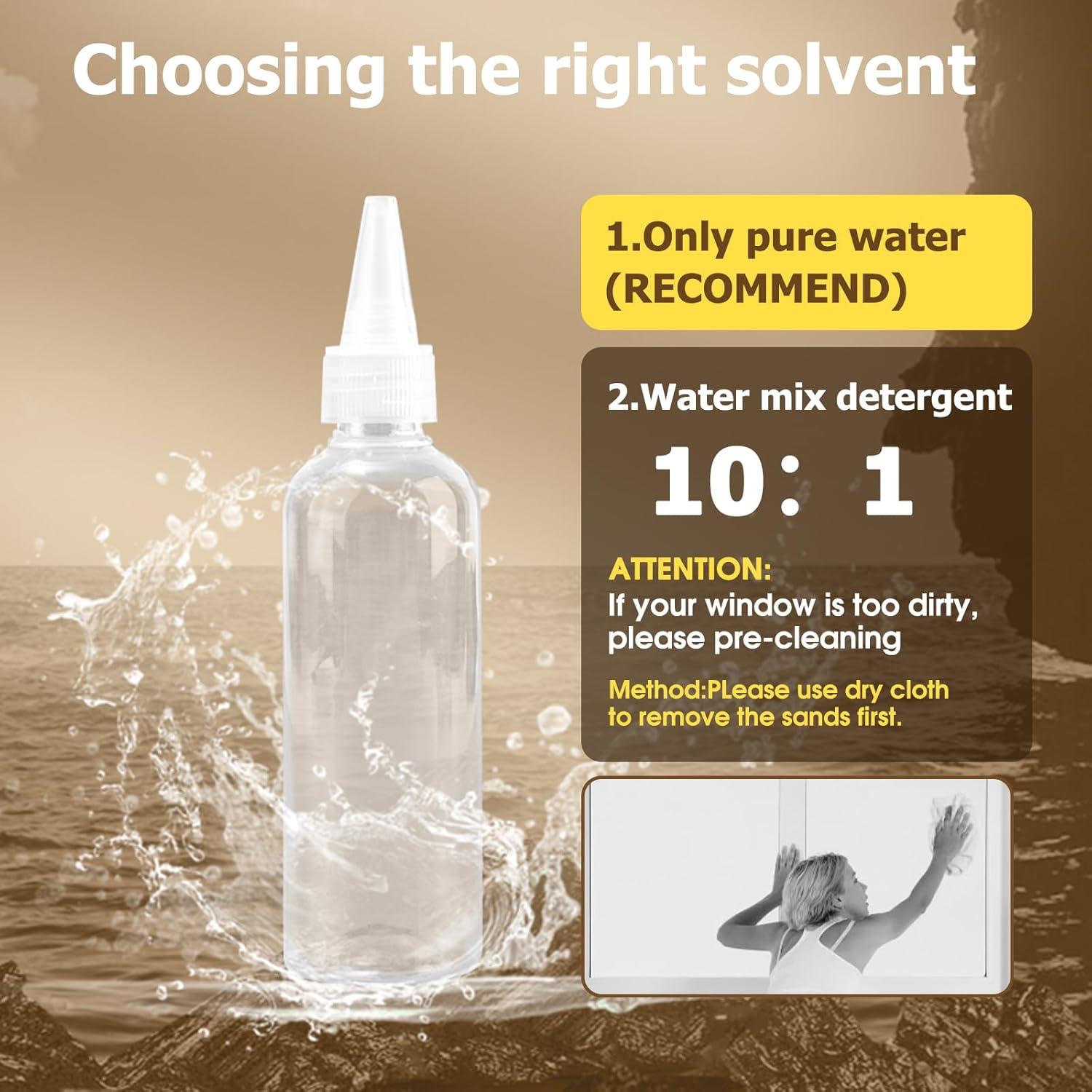 CL3 Window Cleaner Robot with Dual Water Spray Automatic Window Cleaning Washer Robot with Remote Control 3000Pa Suction Glass Cleaning Cleaner for Vertical Surface/Glass/Door