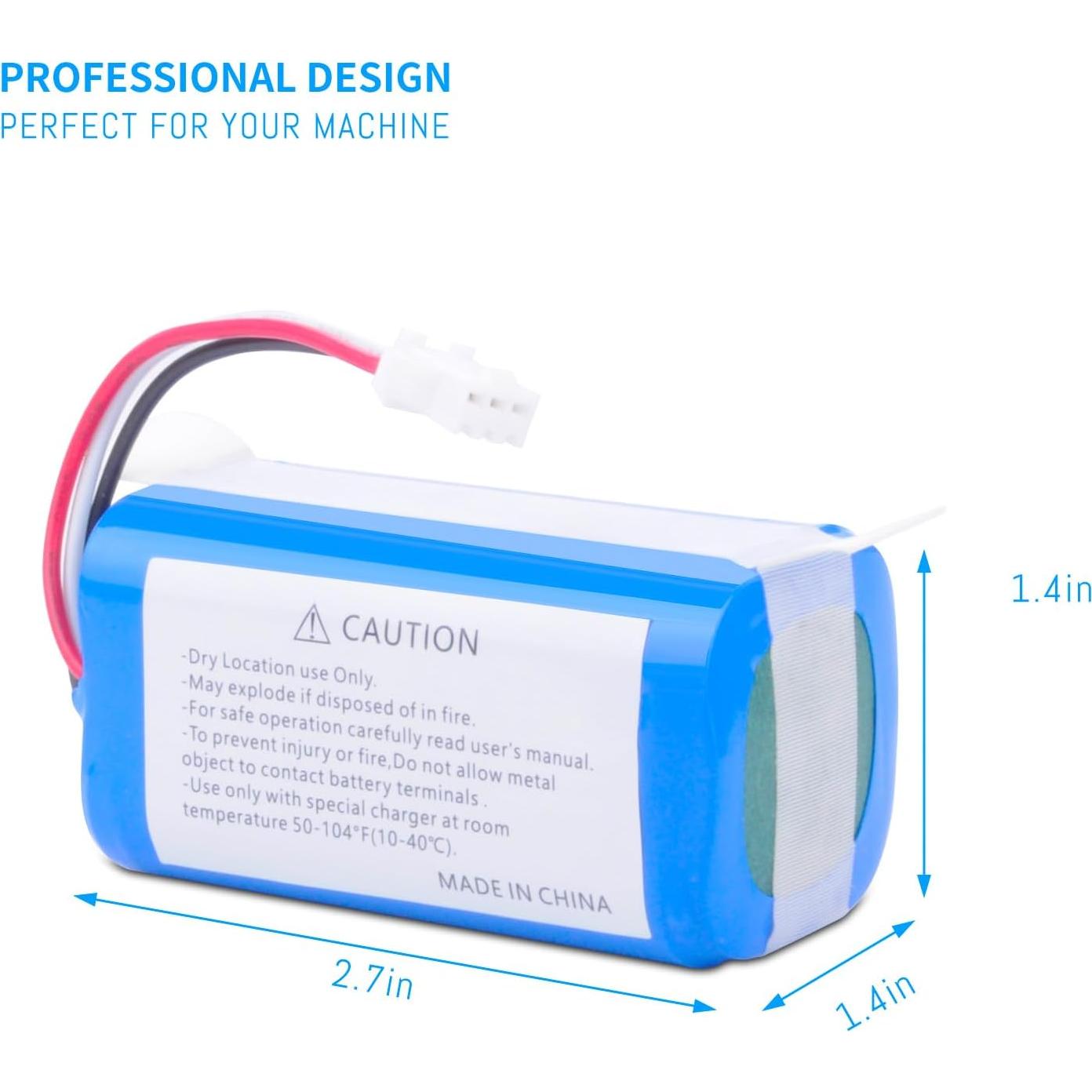 Batería de Reemplazo AIRROBO P20 14.4V 3400mAh Li-ion