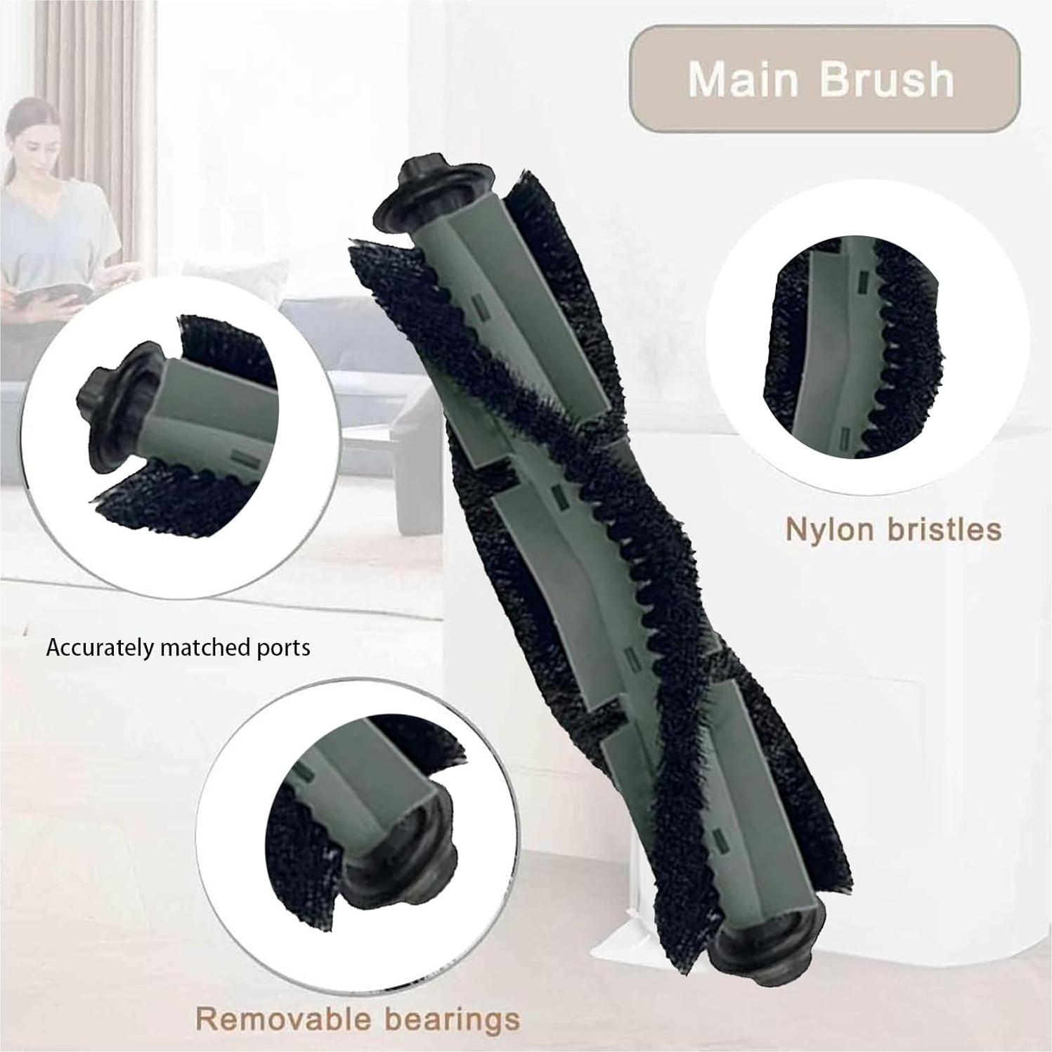 Kit de Repuestos para Aspiradora Robot Airrobo P30 - 1 Rodillo, 4 Cepillos, 4 Filtros HEPA, 2 Paños de Mopa