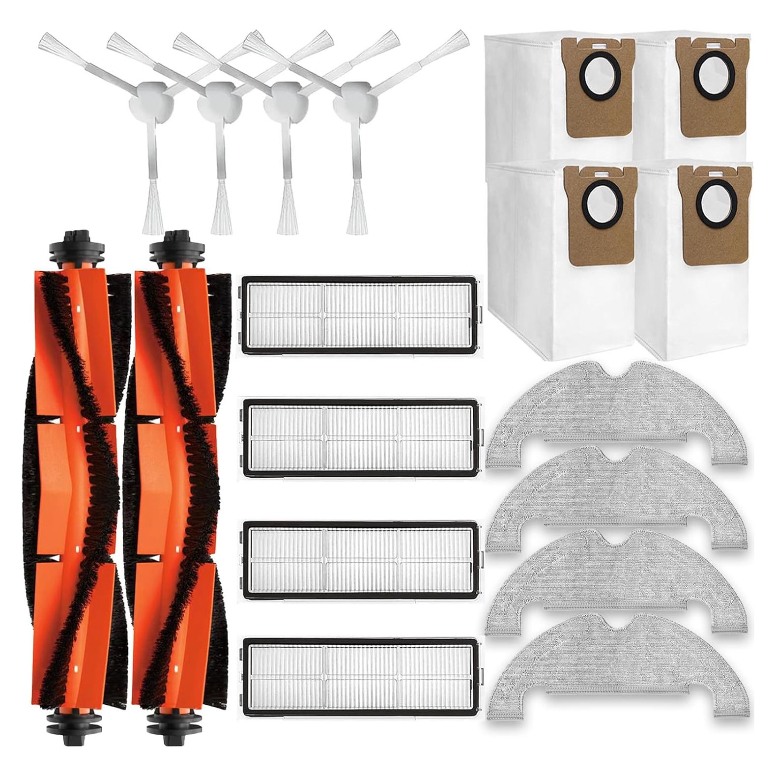 Kit de Repuestos HUIZHEN para Aspiradora Robot Dreametech D10 Plus - 18 Piezas