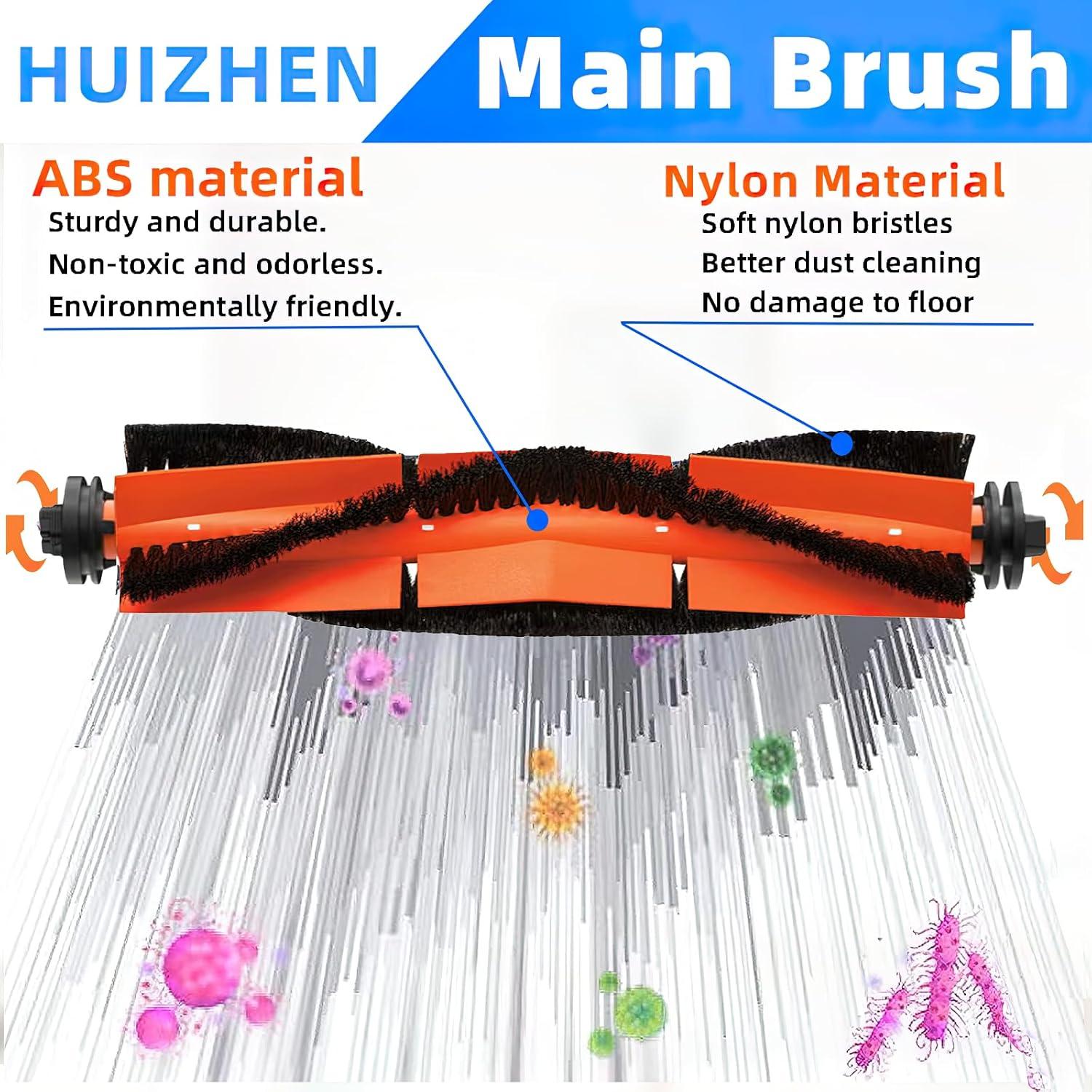 Kit de Repuestos HUIZHEN para Aspiradora Robot Dreametech D10 Plus - 18 Piezas