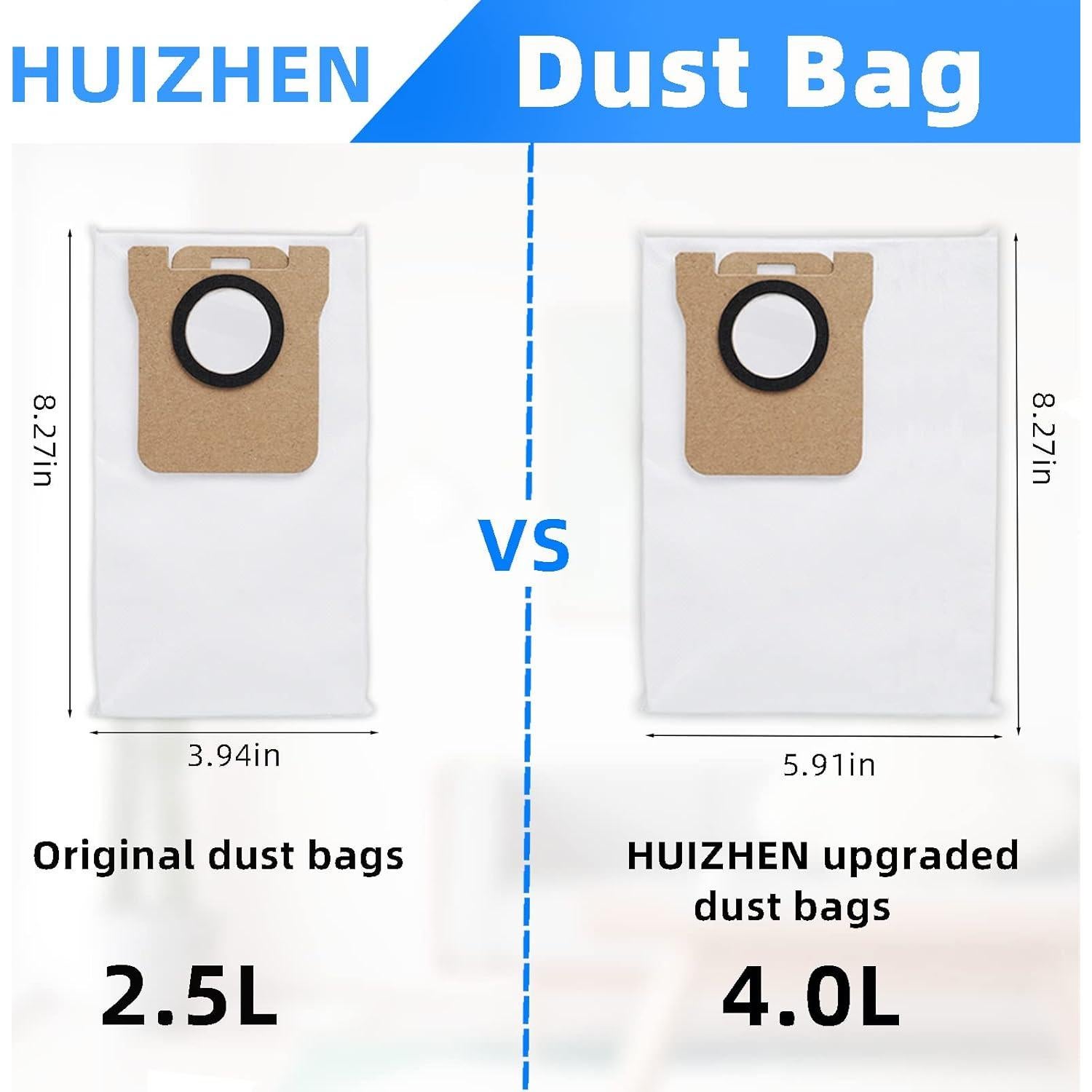 Kit de Repuestos HUIZHEN para Aspiradora Robot Dreametech D10 Plus - 18 Piezas