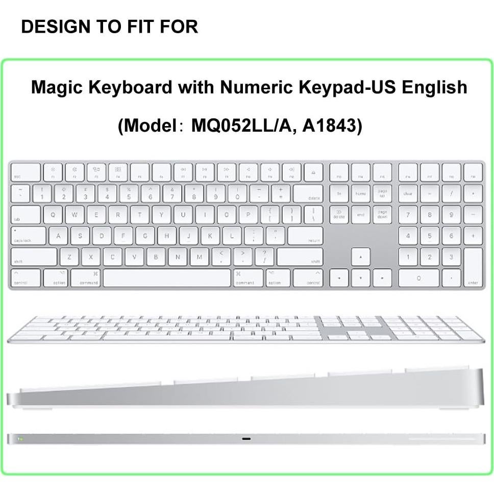 Cubierta de Teclado ProElife para Apple Magic Azul Ombre