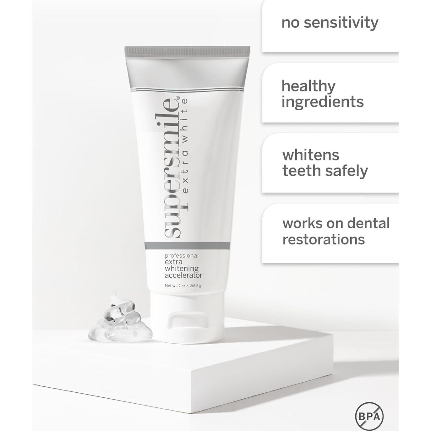 Gel Blanqueador Supersmile 198 g - Acelerador Profesional