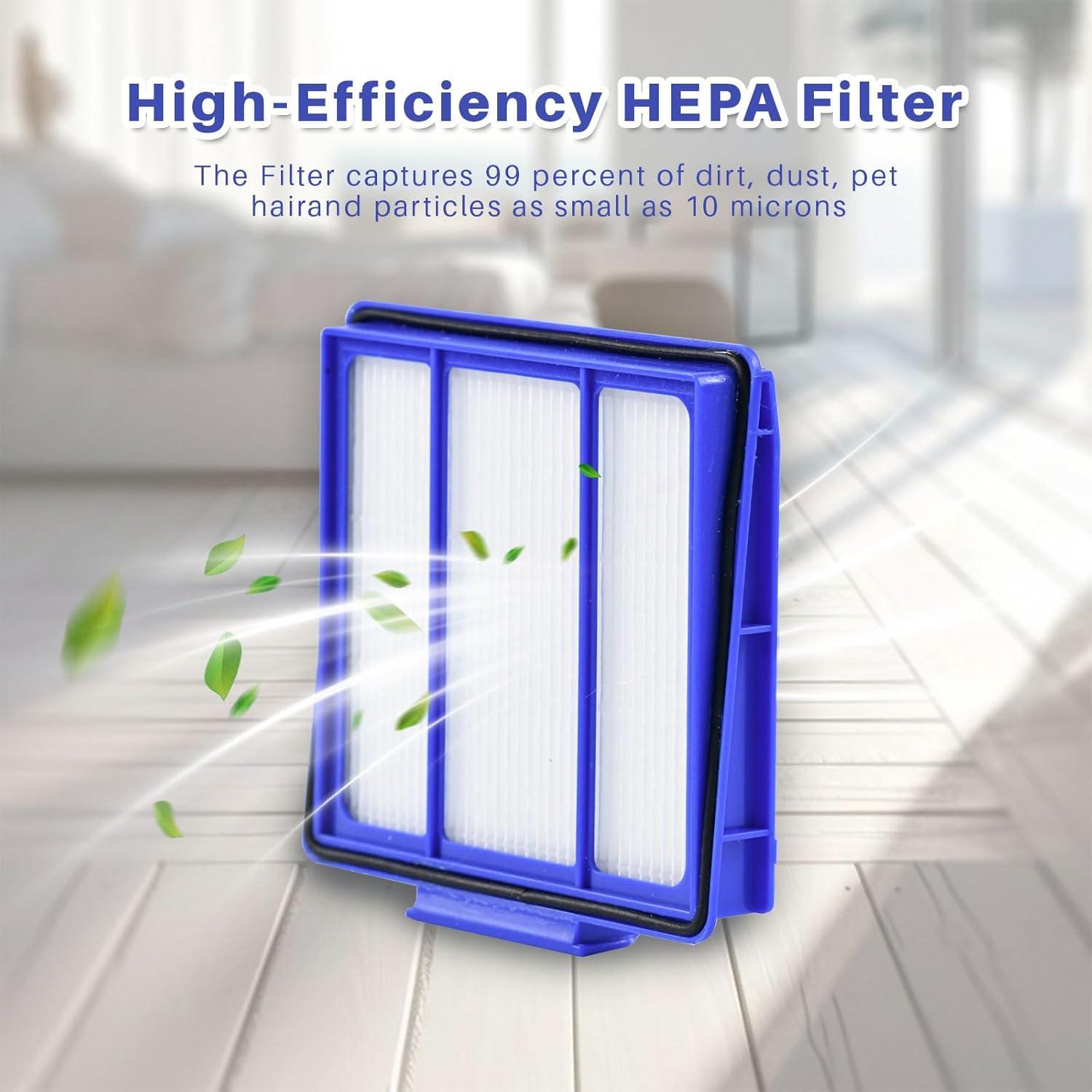 Filtros HEPA de Repuesto Wolipury para Aspiradoras Robot Shark