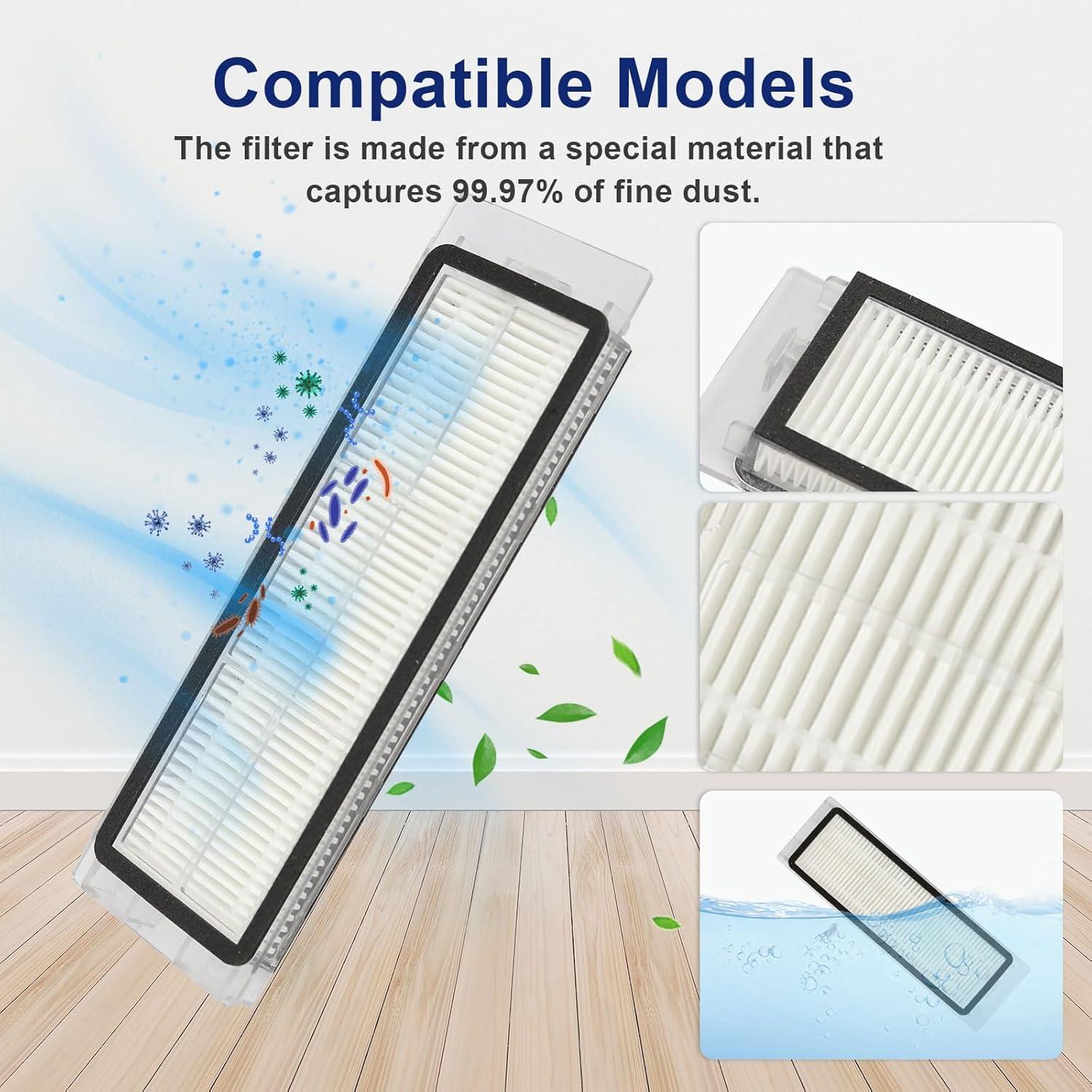 Kit de Accesorios 20 PCS para Aspiradora Roborock Q Revo