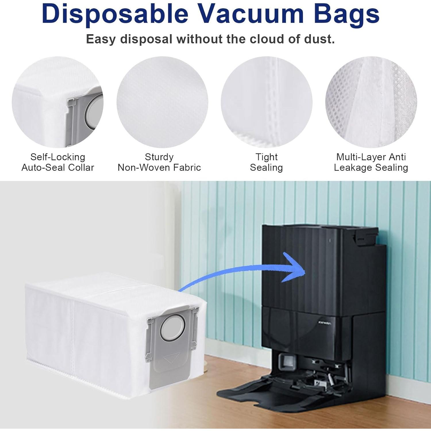 Kit de Accesorios 20 PCS para Aspiradora Roborock Q Revo