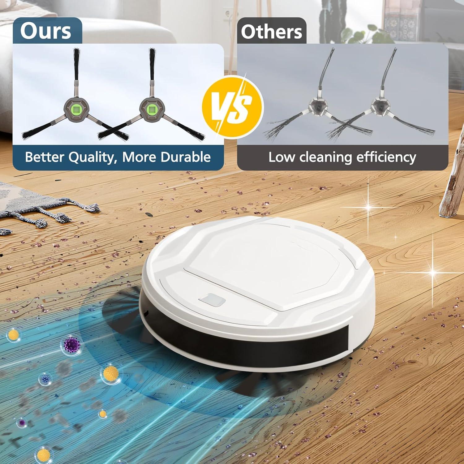 16 Piezas de Reemplazo Filtros y Cepillos OKP Lefant