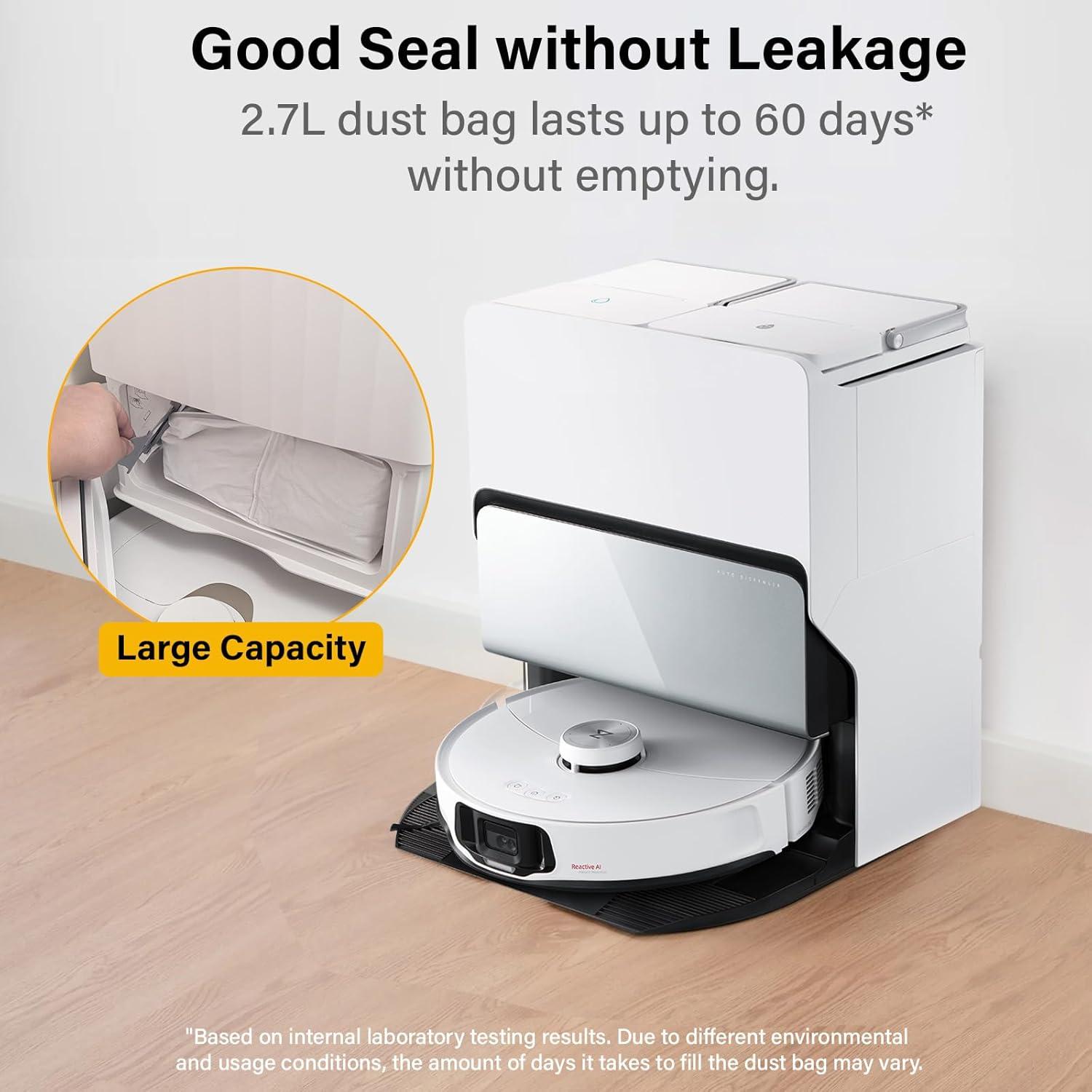 Bolsas de Polvo Desechables Ucoolbe para Roborock S8 - 16 Paquetes