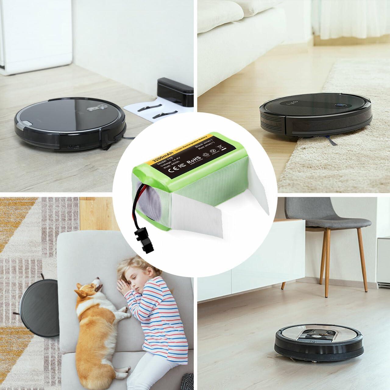 Batería de Reemplazo Eufy 3200mAh FirstPower 11S 14.4V