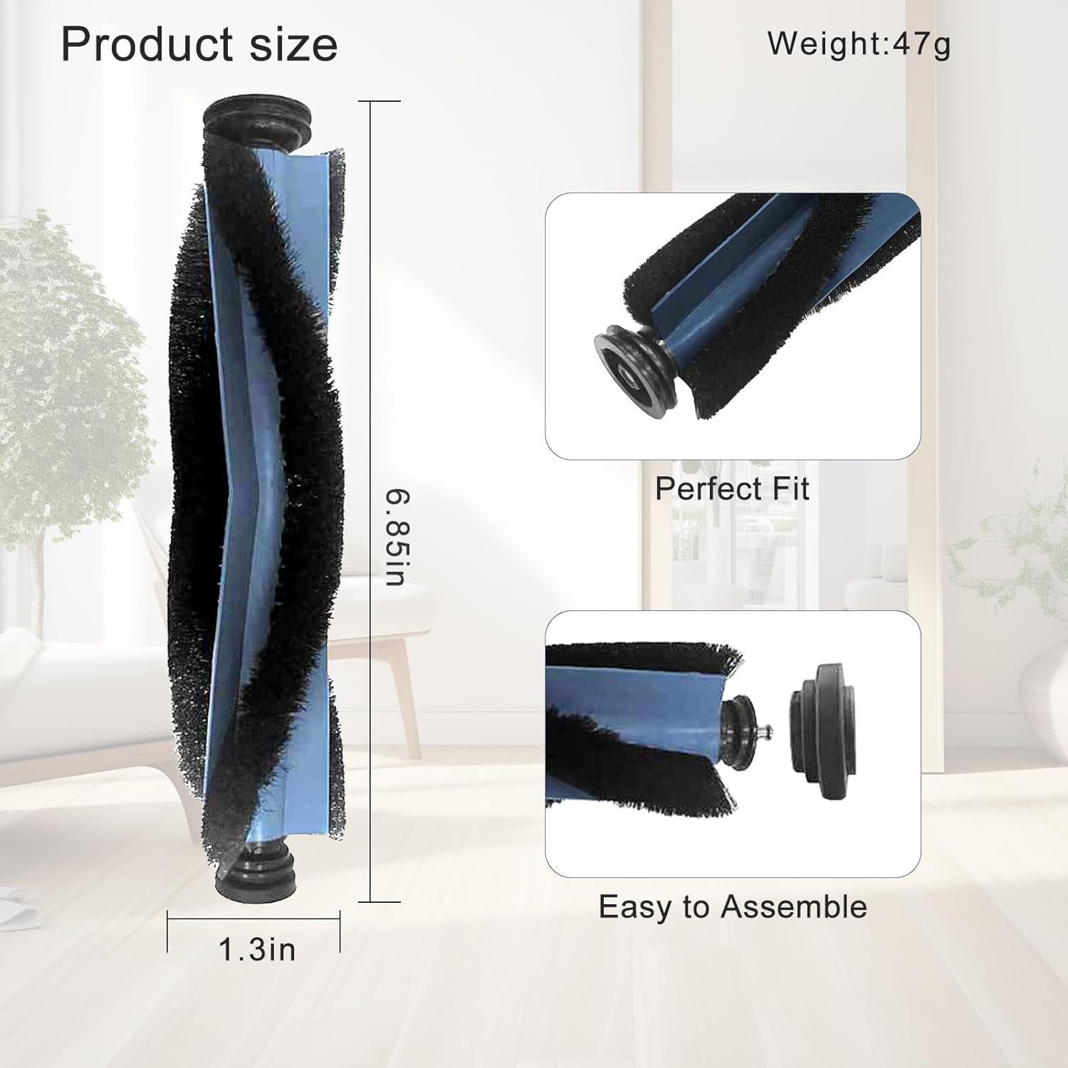 Cepillos Rodantes de Repuesto Eufy X10 Pro Omni - 2 Piezas