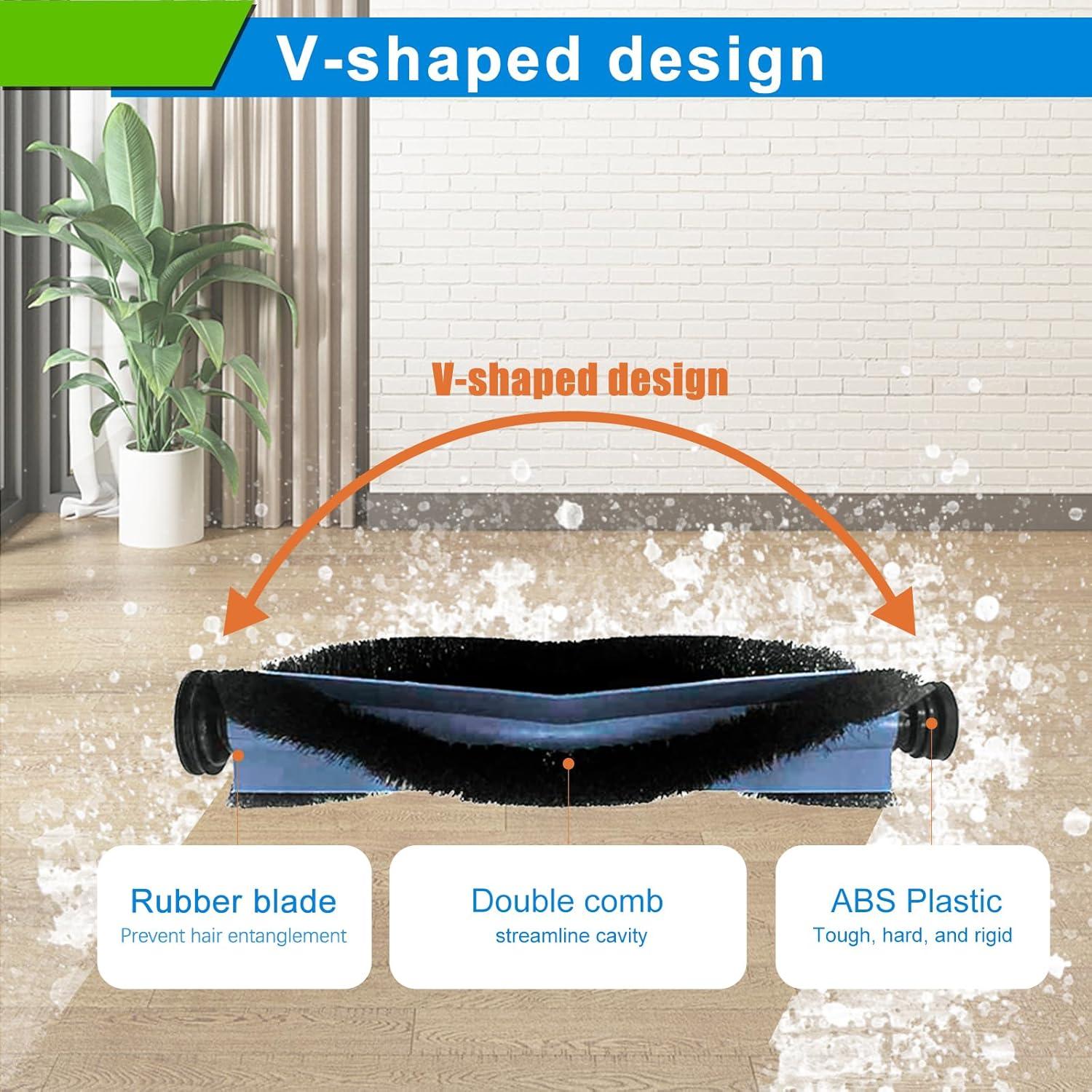 Cepillos Rodantes de Repuesto Eufy X10 Pro Omni - 2 Piezas