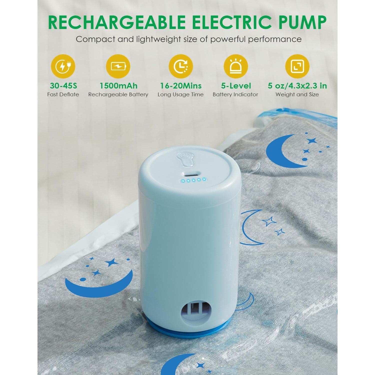 Bolsas de Almacenamiento al Vacío Z ZONAMA 25 Piezas