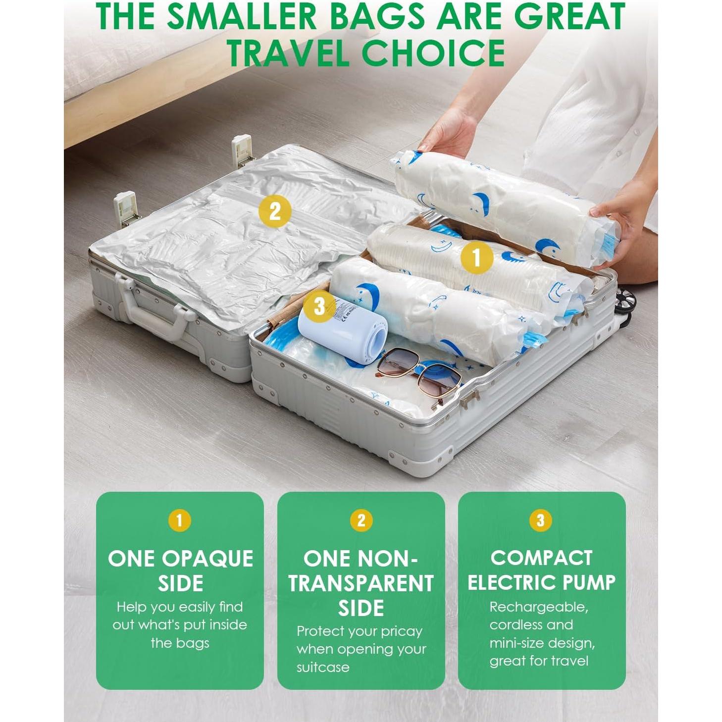 Bolsas de Almacenamiento al Vacío Z ZONAMA 25 Piezas