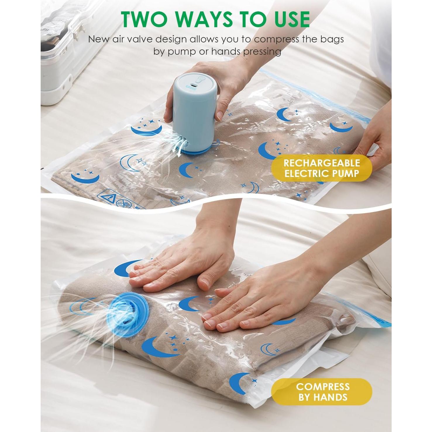 Bolsas de Almacenamiento al Vacío Z ZONAMA 25 Piezas