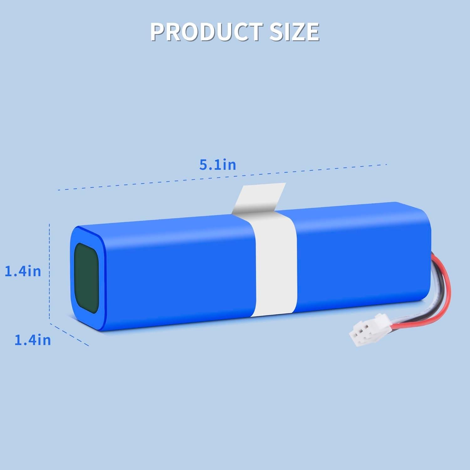 Batería de Reemplazo Li-ion 6800mAh para Aspiradora AIRROBO T10+