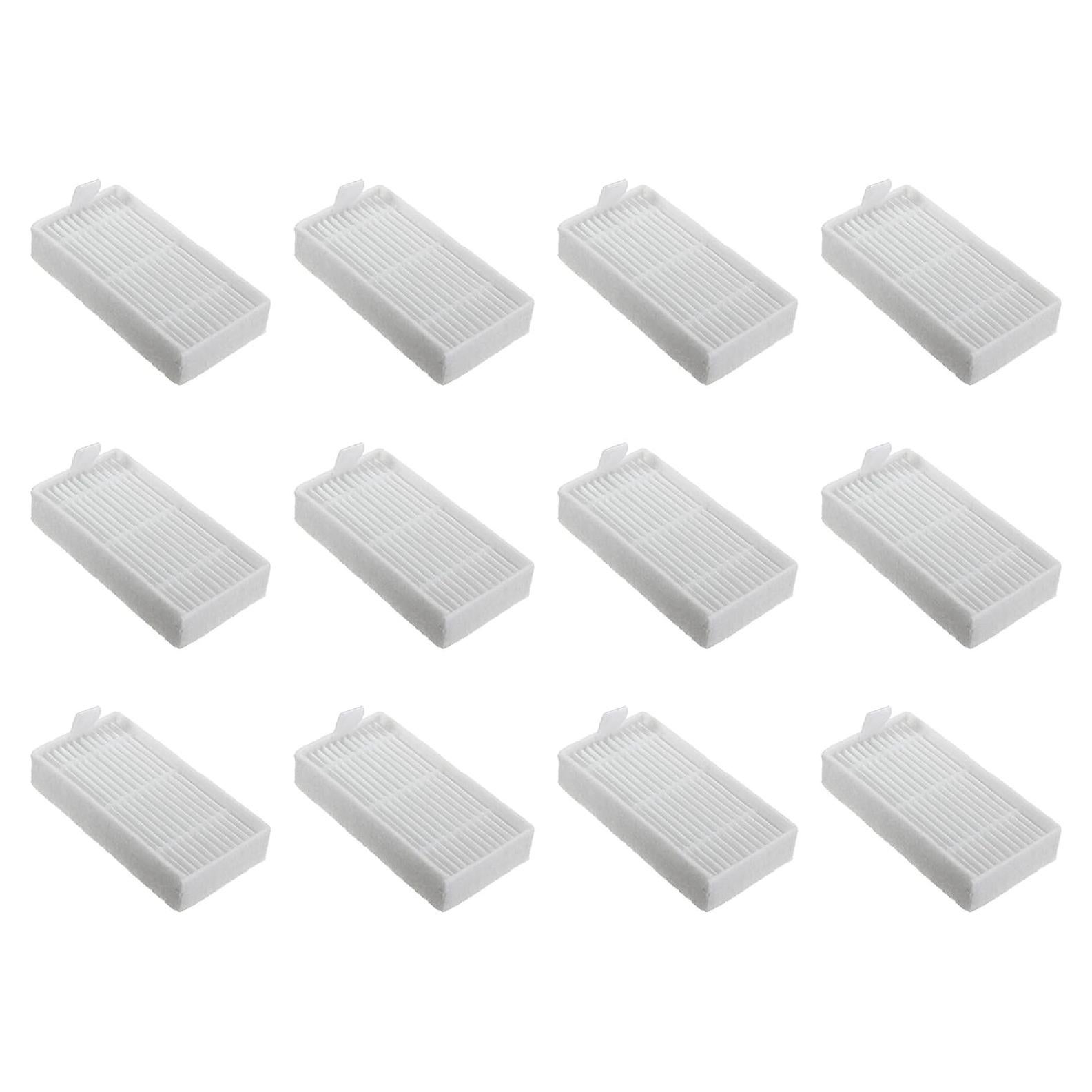 12 Filtros HEPA Nispira para Aspiradora iLife V3/V5 - Reemplazo